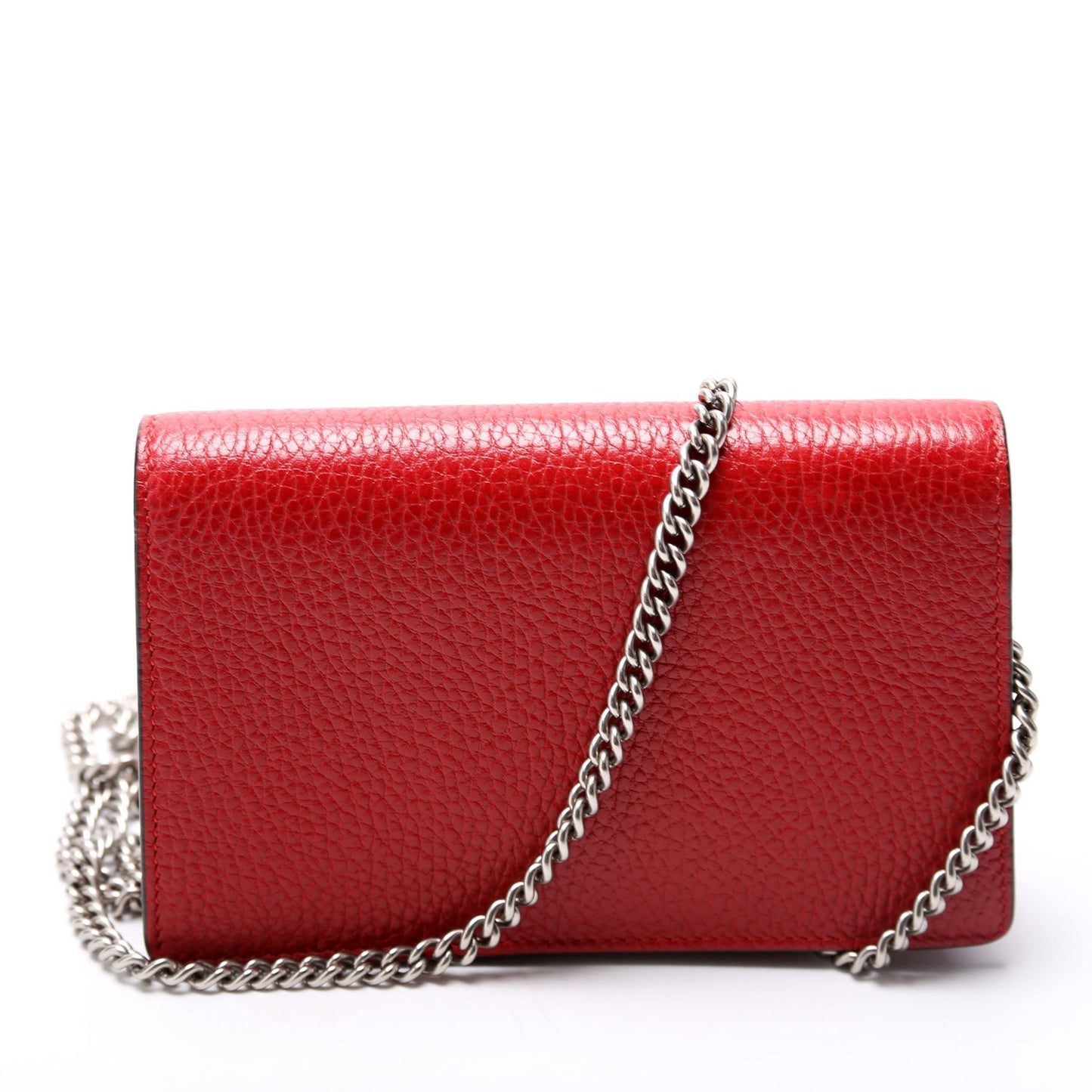 Gucci 476432 Dioysus Leather Super Mini Red Bag