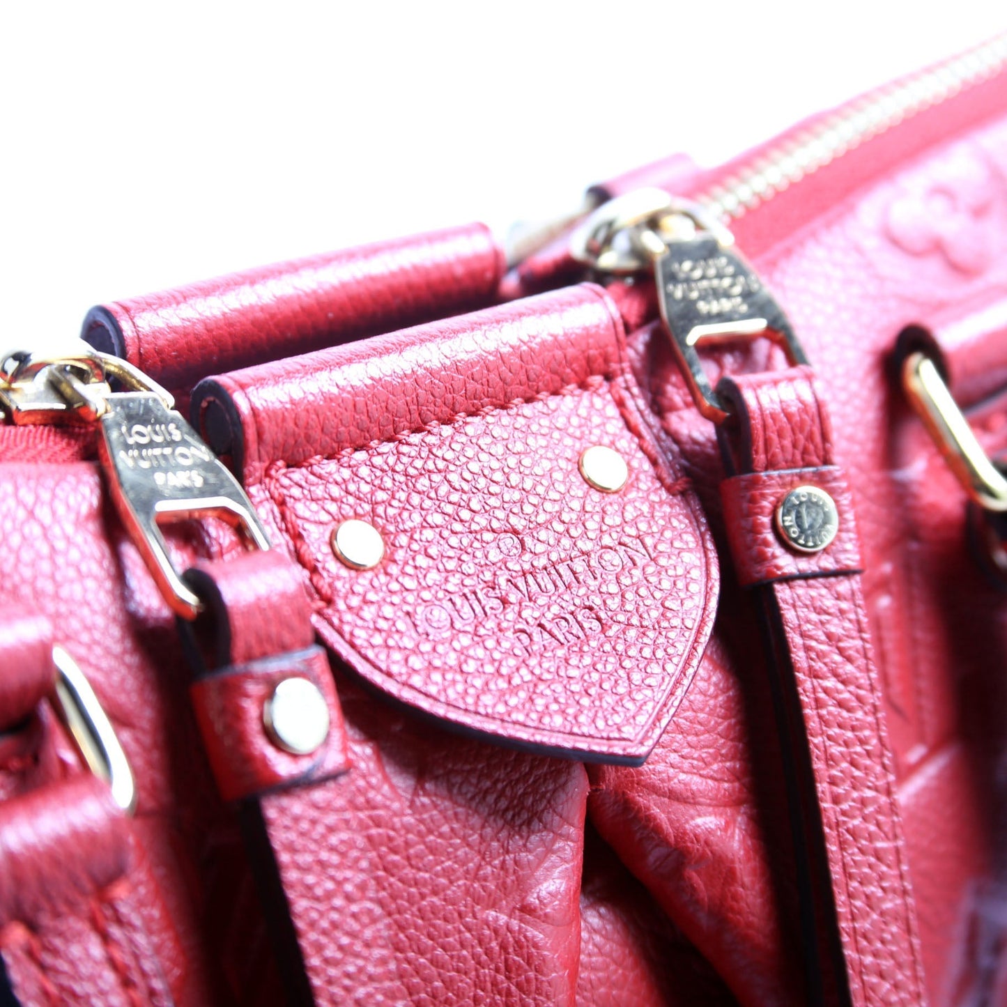 Louis Vuitton Mazarine MM Empriente Red