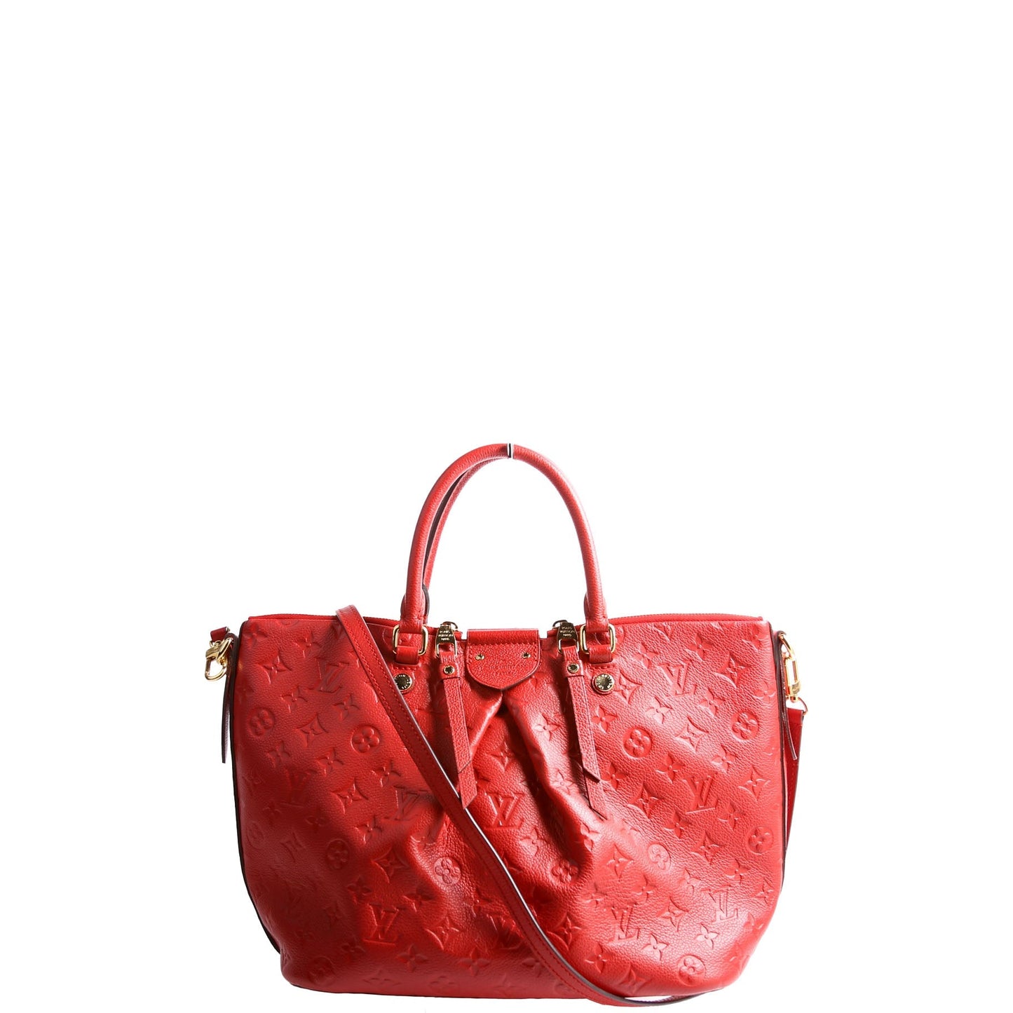 Louis Vuitton Mazarine MM Empriente Red