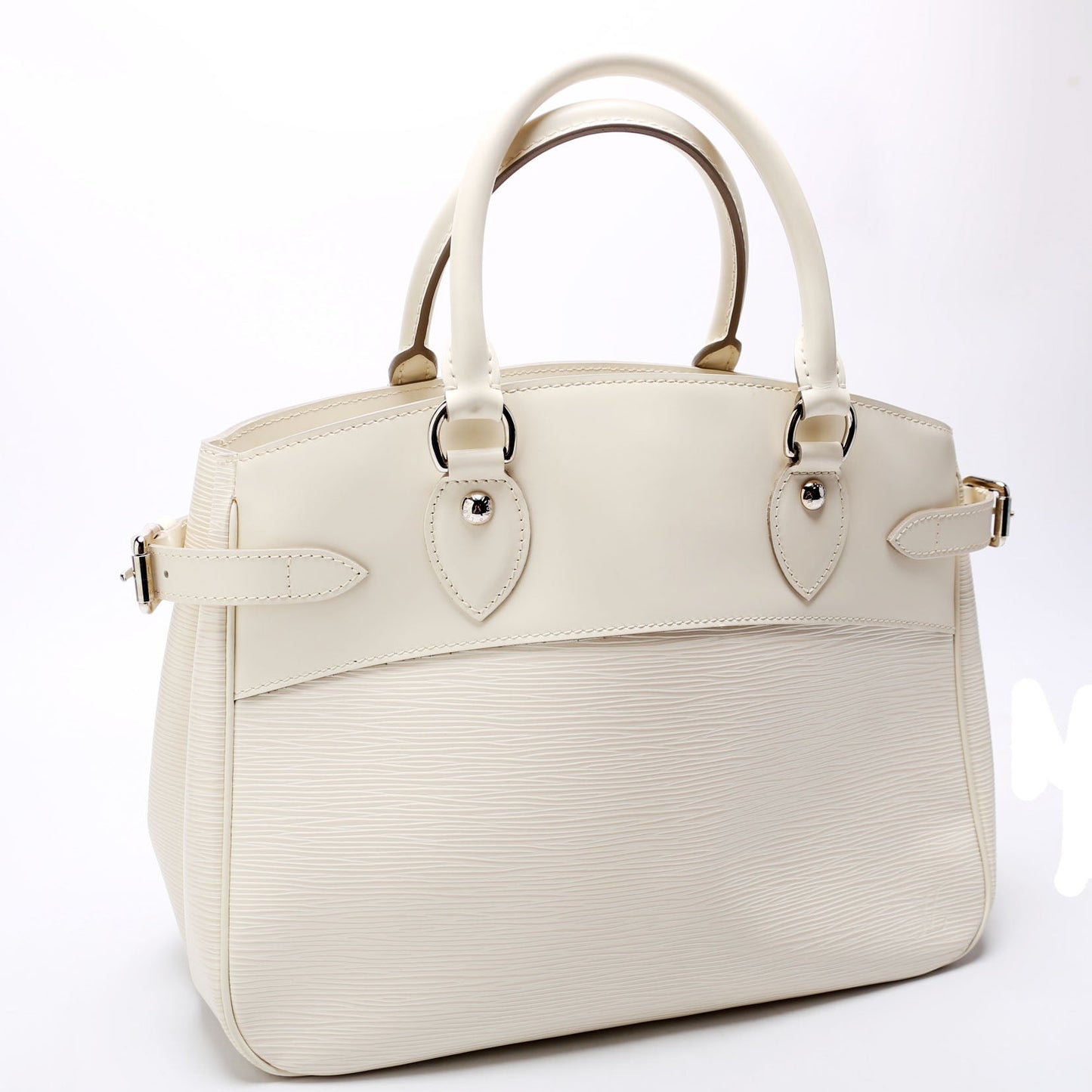 Louis Vuitton Passy PM Epi White