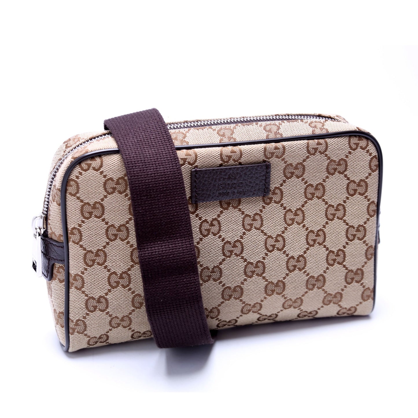 Gucci 449174 GG Canvas Belt Bag