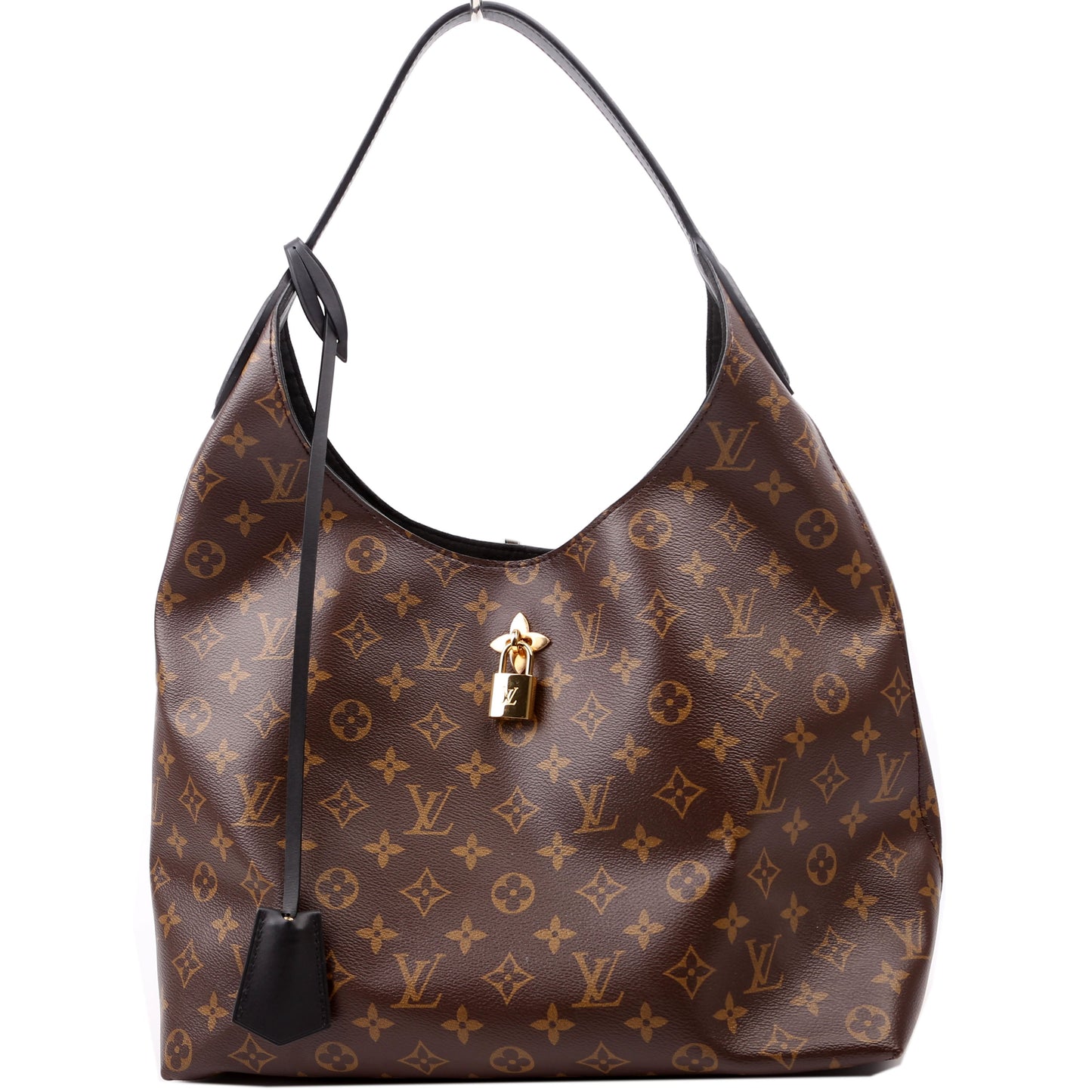 Louis Vuitton Flower Hobo Monogram Black