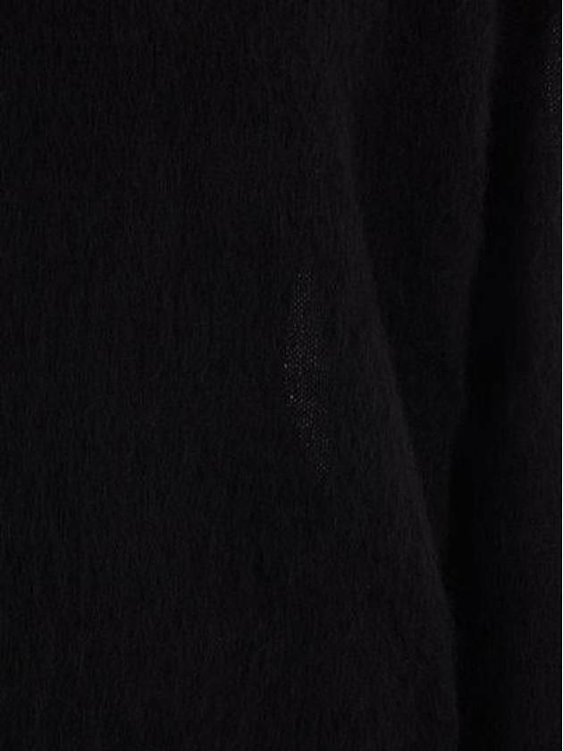 Luxury Saint Laurent Trending 2025 Women's Mohair Blend Turtleneck Black