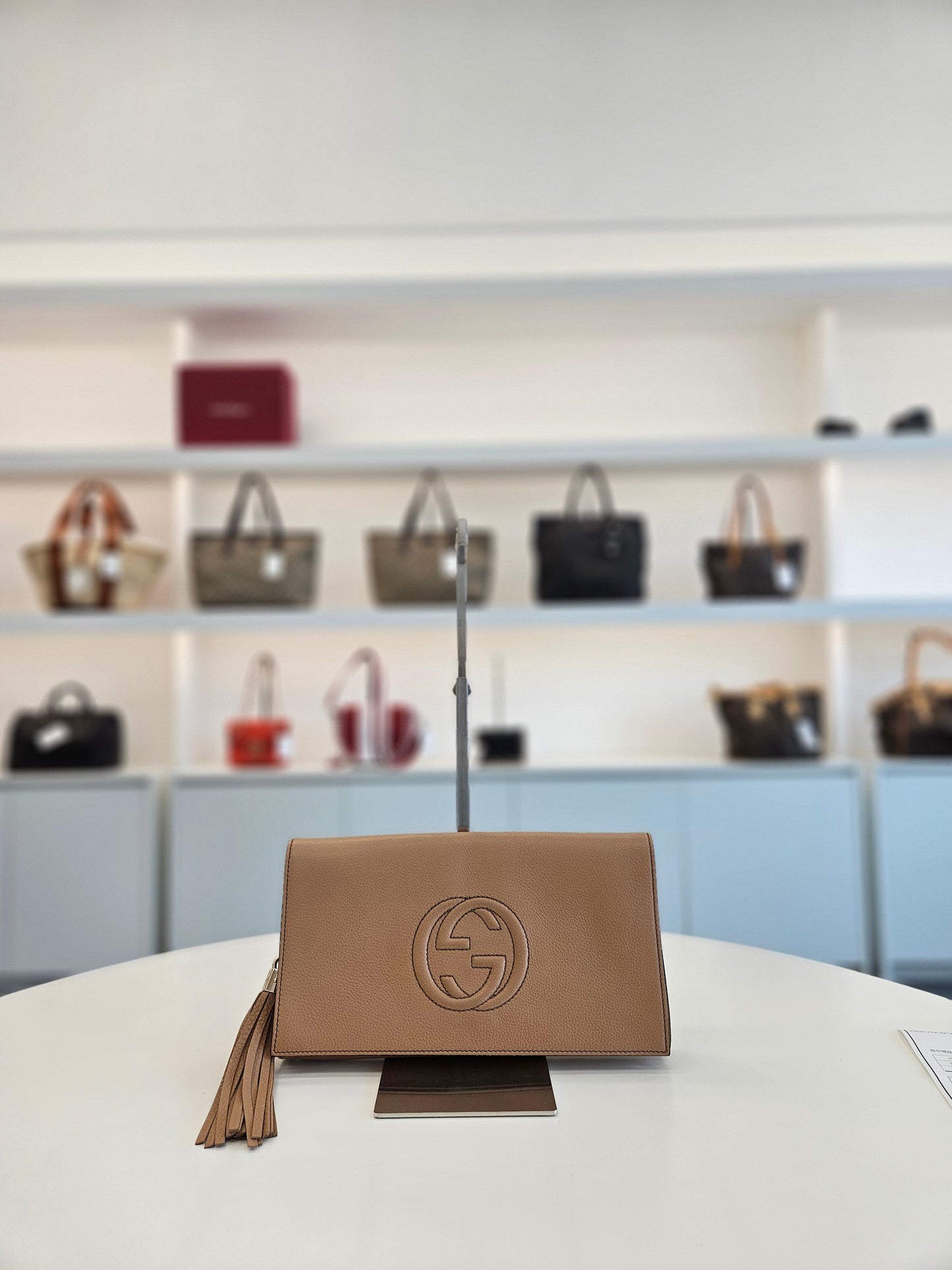 Gucci Leather Mini Clutch