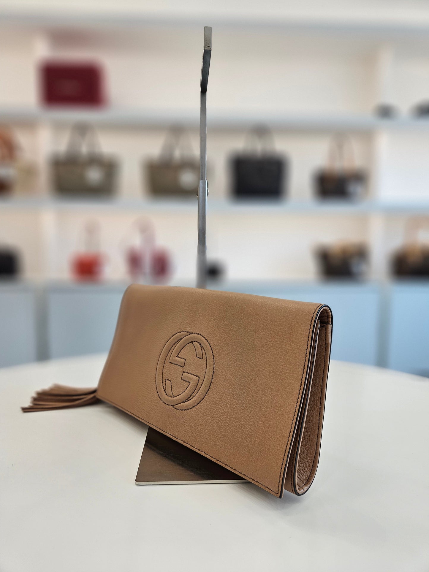 Gucci Leather Mini Clutch