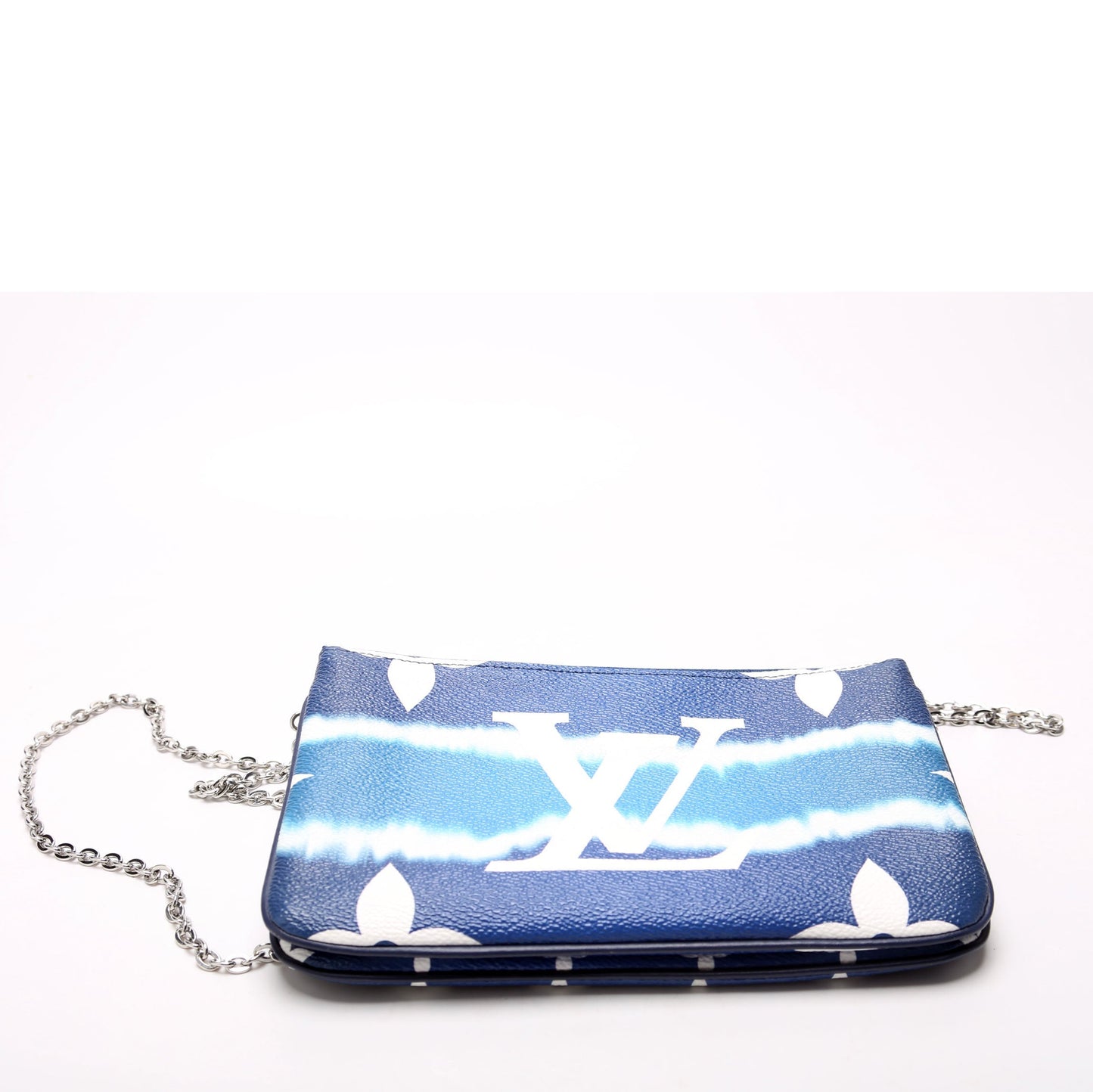 Louis Vuitton Double Zip Pochette Escale Blue