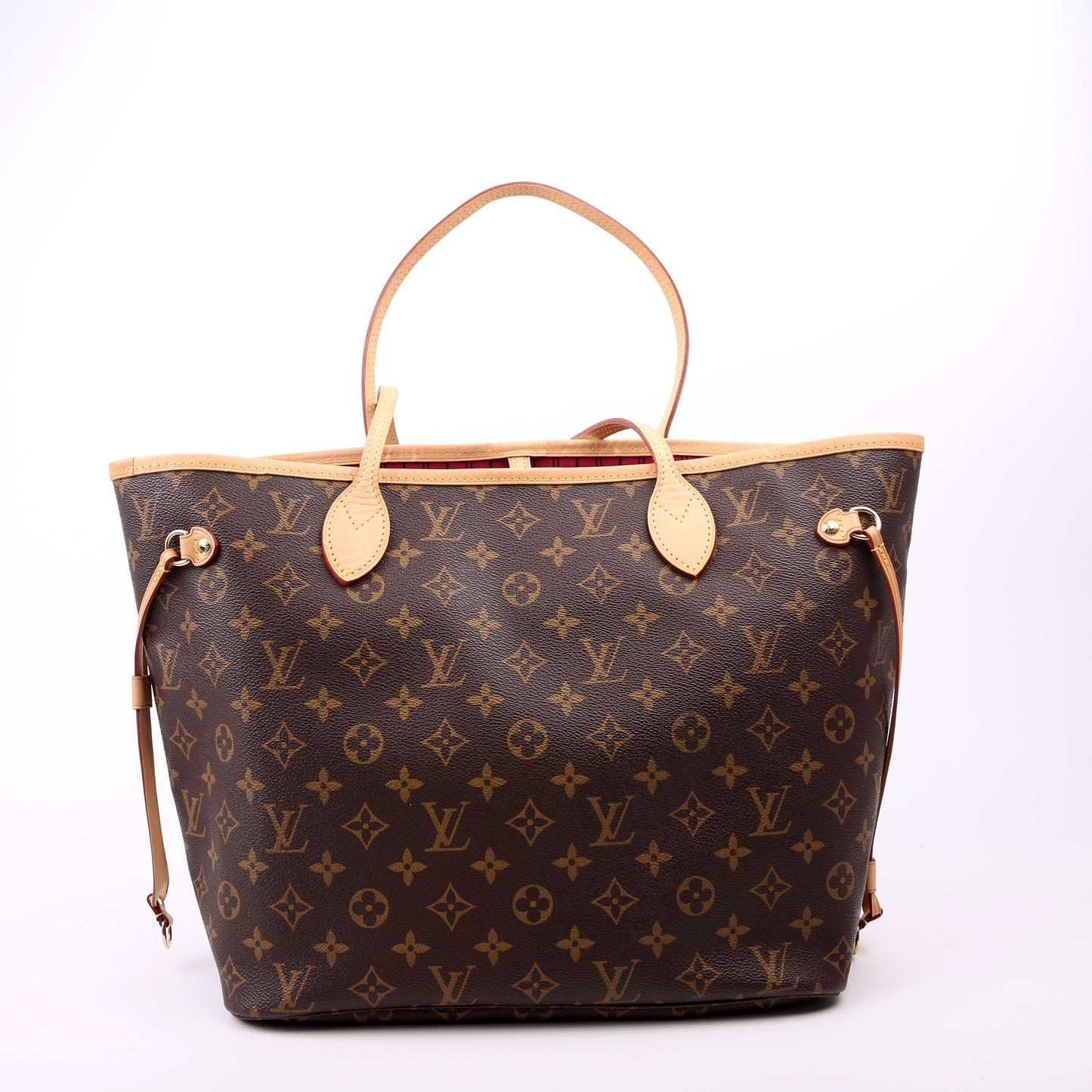 Louis Vuitton Neverfull with Wallet MM Monogram