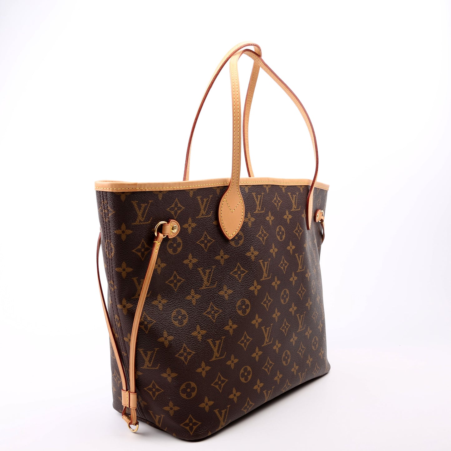 Louis Vuitton Neverfull with Wallet MM Monogram