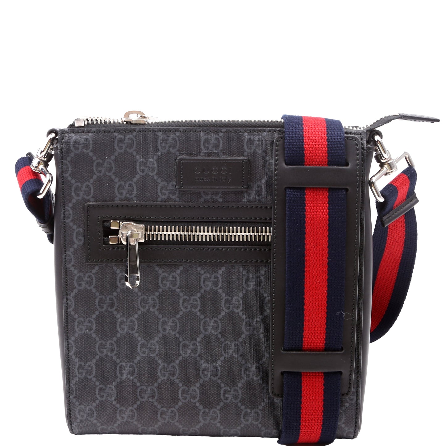Gucci 523599 Supreme Messenger Black Bag