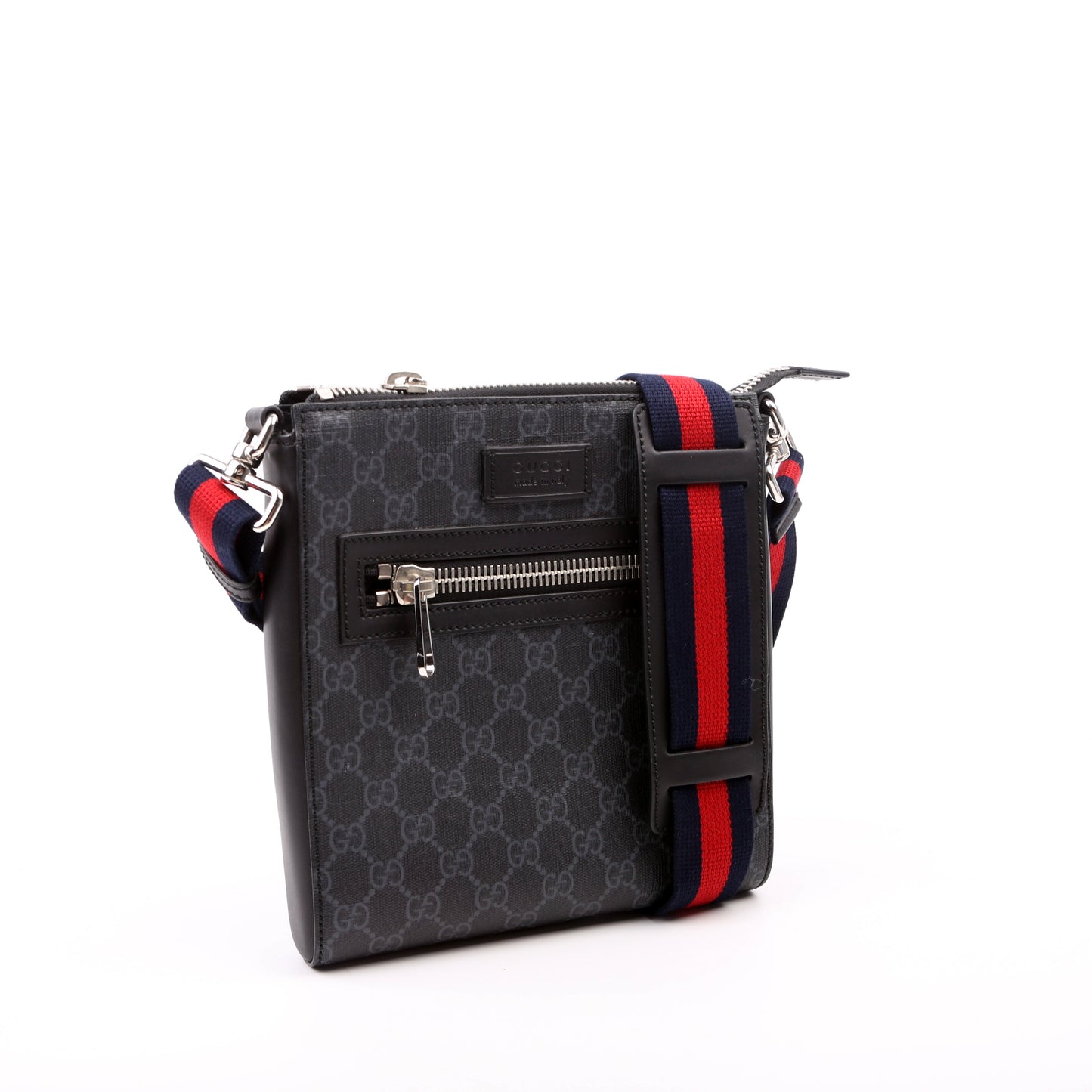Gucci 523599 Supreme Messenger Black Bag
