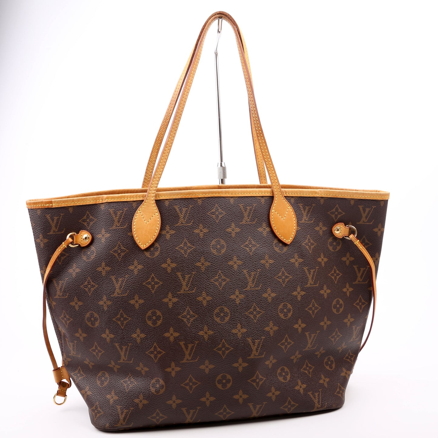 Louis Vuitton Neverfull With Wallet MM Monogram Pink