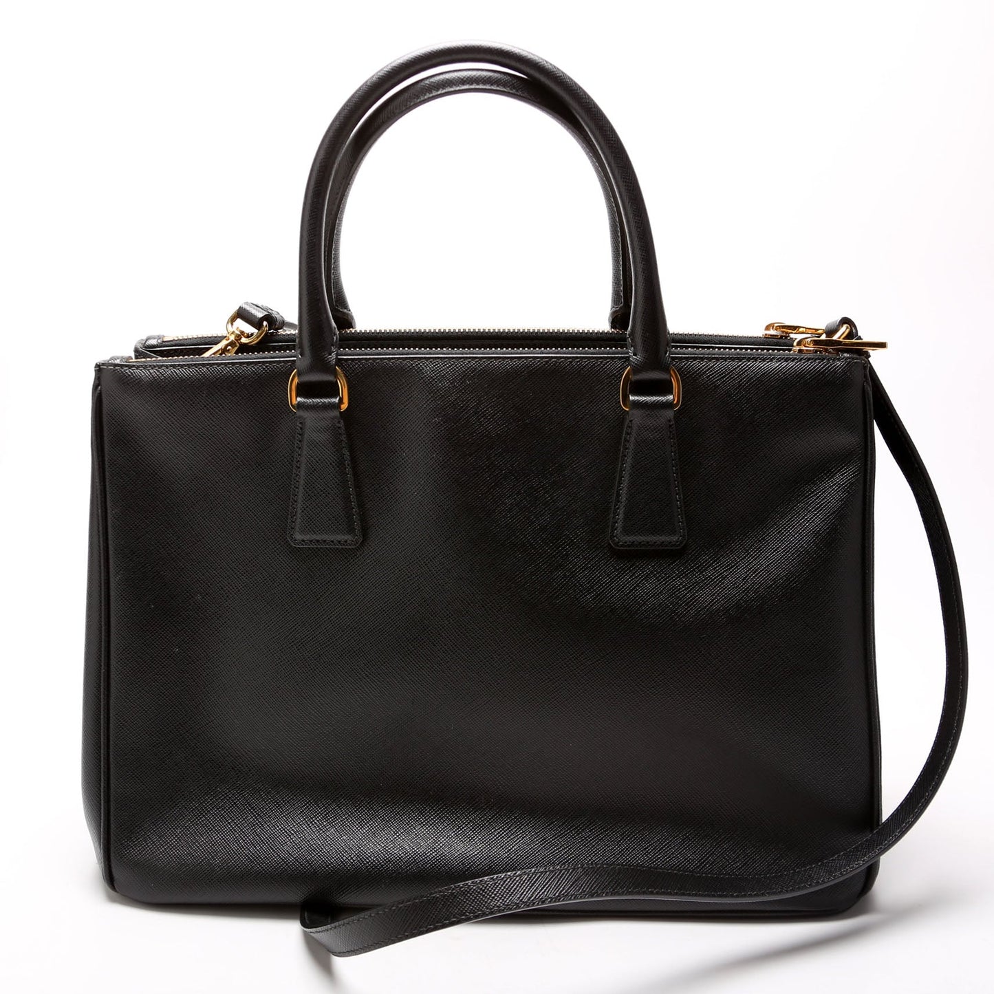 Prada Saffiano Galleria Large Black Bag