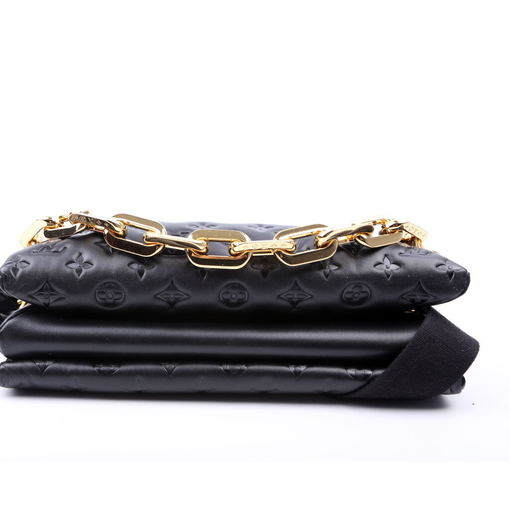 Louis Vuitton Coussin MM NV Lambskin Black