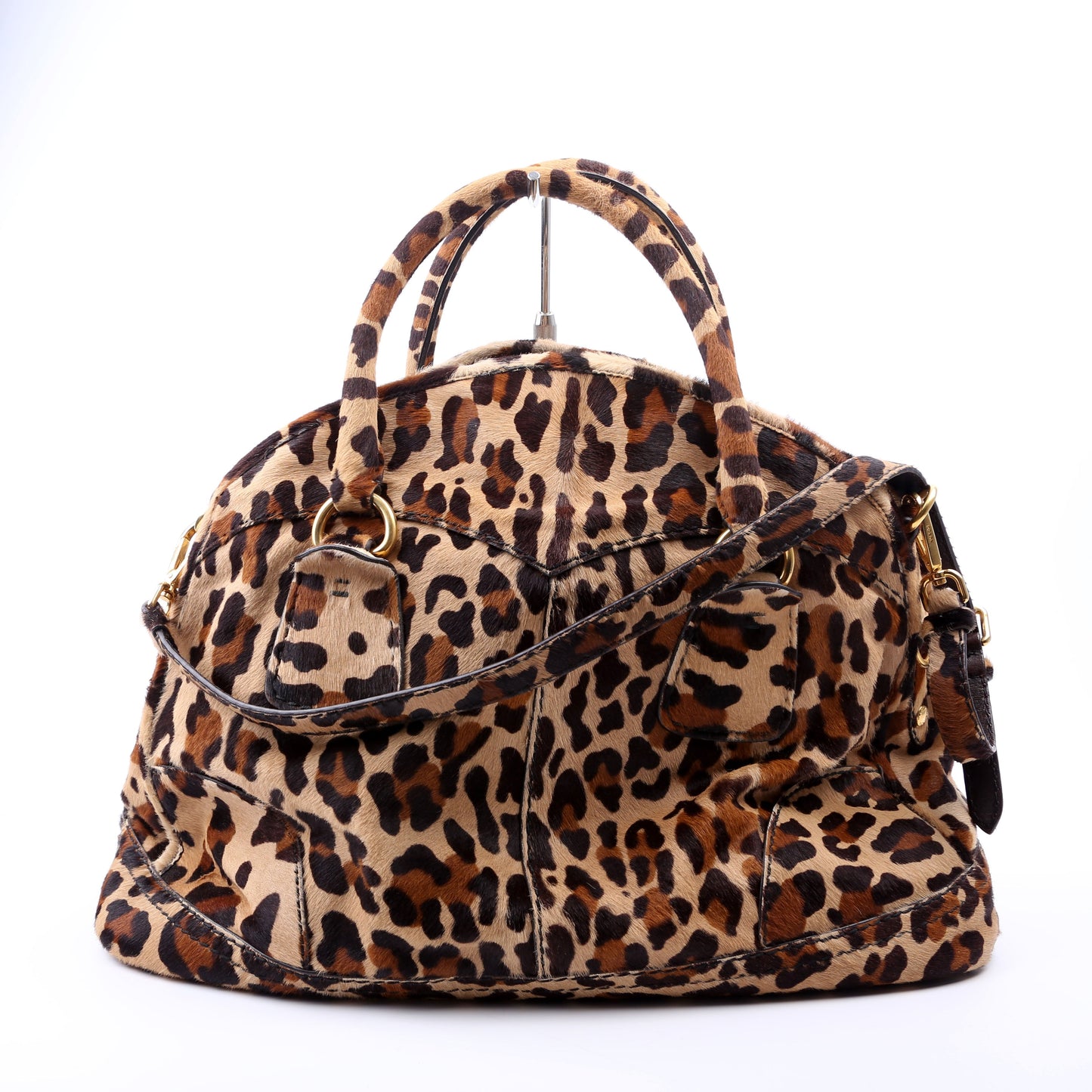 Prada Cavallino Pony Hair Bowler 2Way Bag