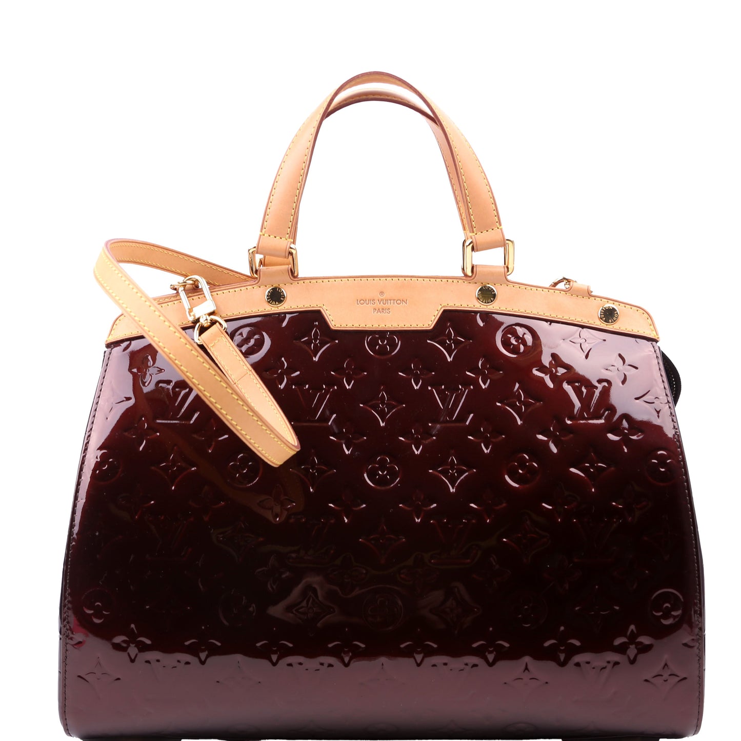 Louis Vuitton Brea GM Vernis Burgundy
