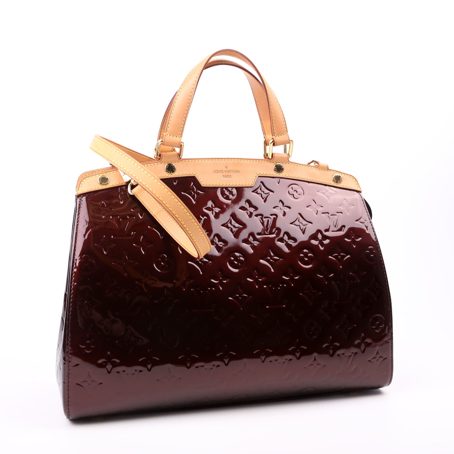 Louis Vuitton Brea GM Vernis Burgundy