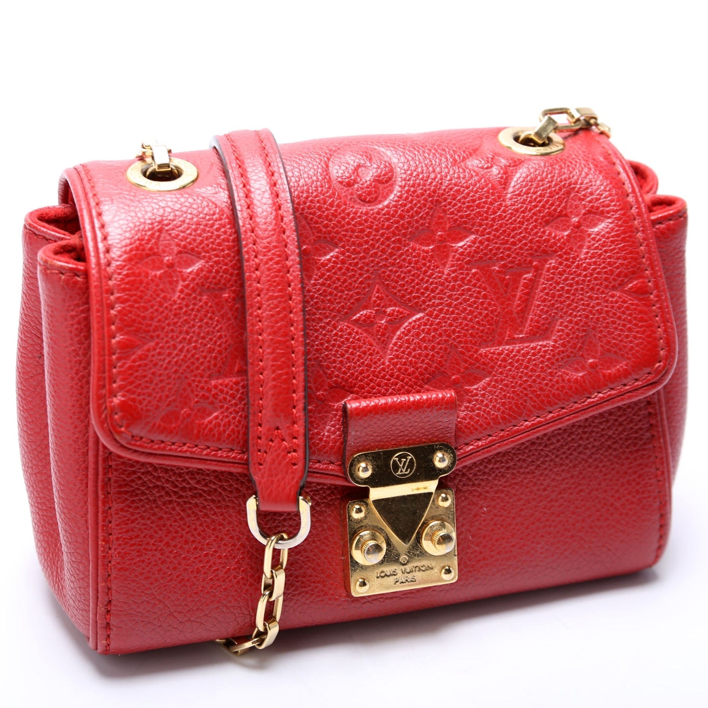 Louis Vuitton St. Germain BB Empreinte Red