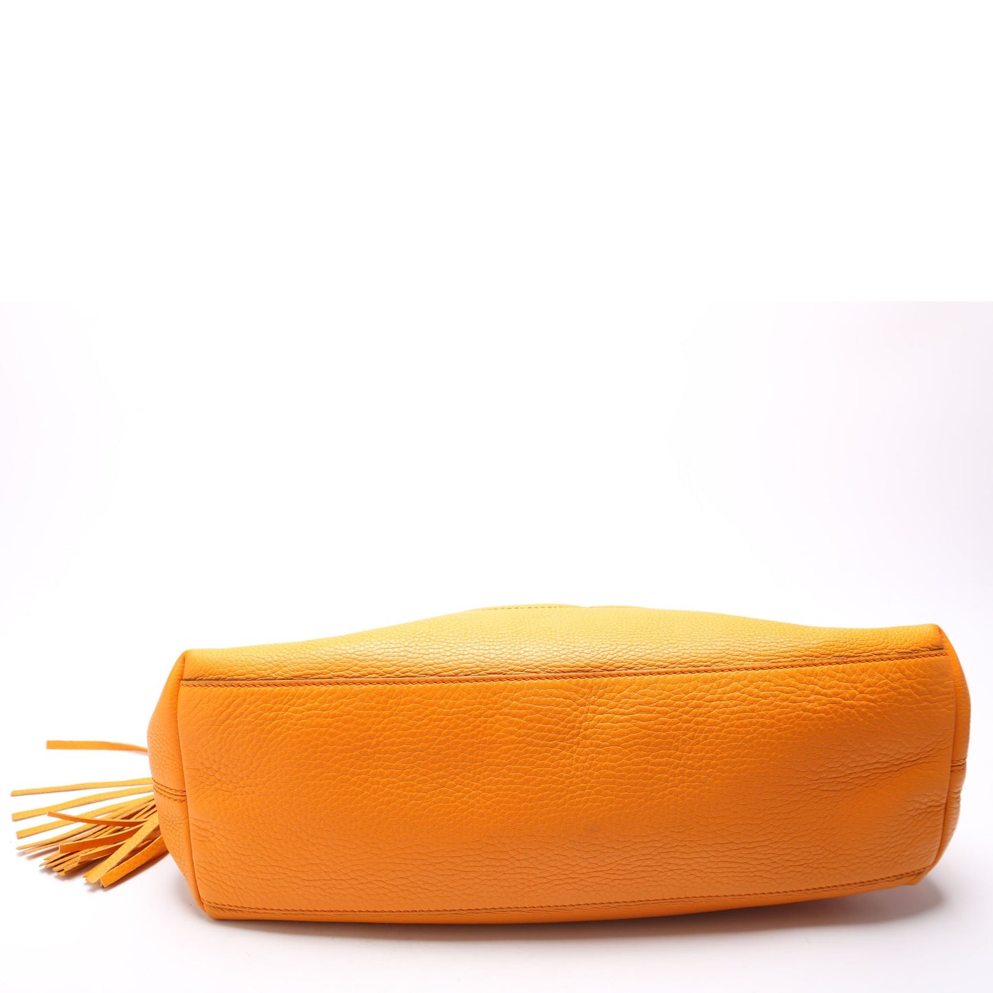 Gucci 308982 Soho Leather Shoulder Medium Tangerine Bag