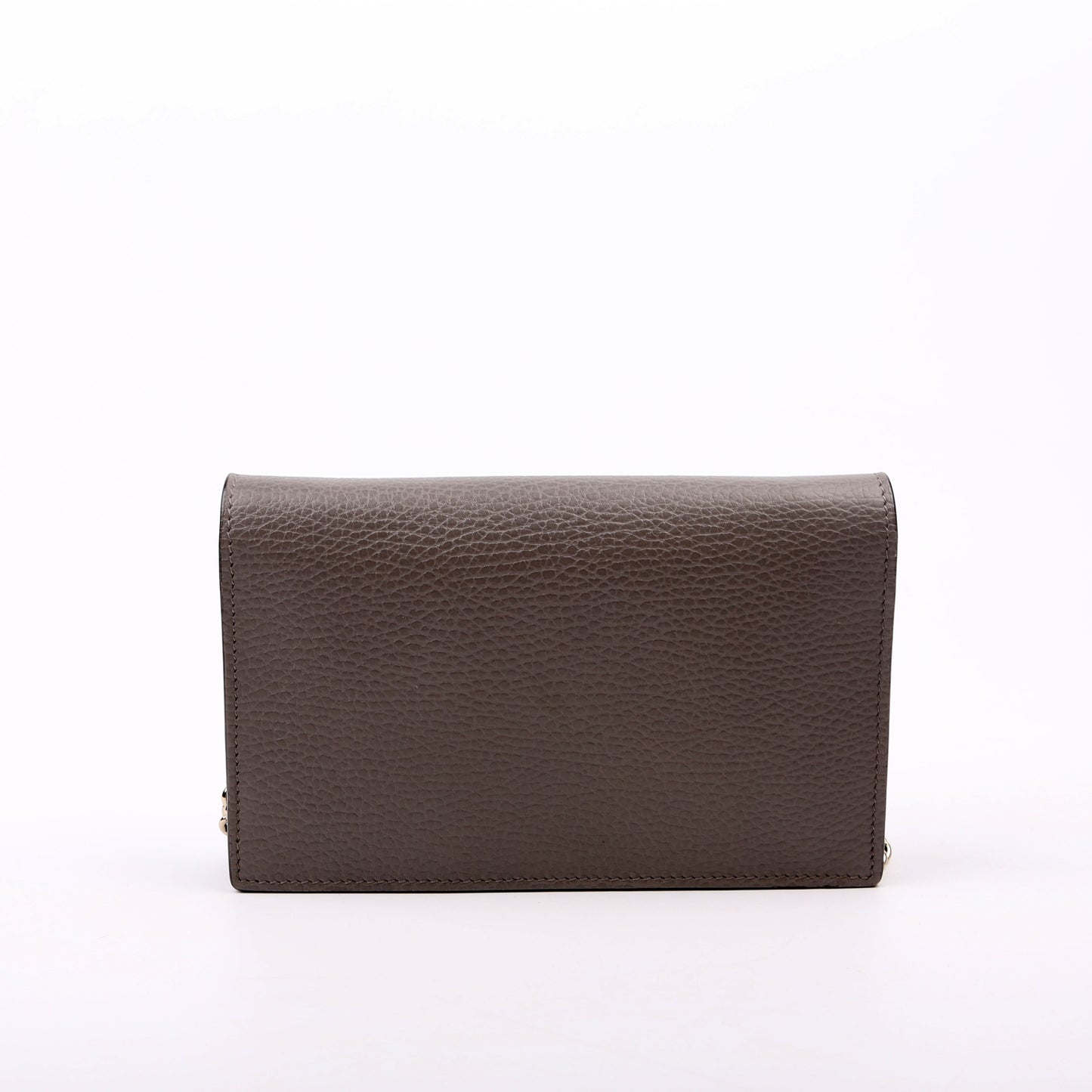 Gucci 510314 Interlocking G Chain Wallet Grey Bag