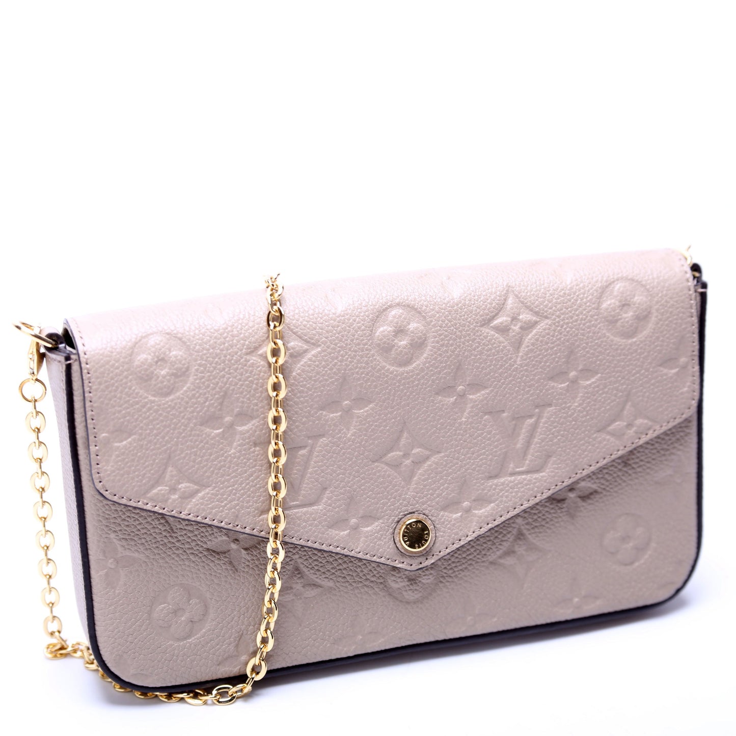 Louis Vuitton Pochette Felicie Empreinte Turtle Dove
