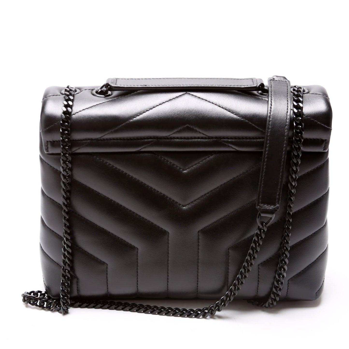 Saint Laurent LouLou Satchel Small 494699 Black Bag