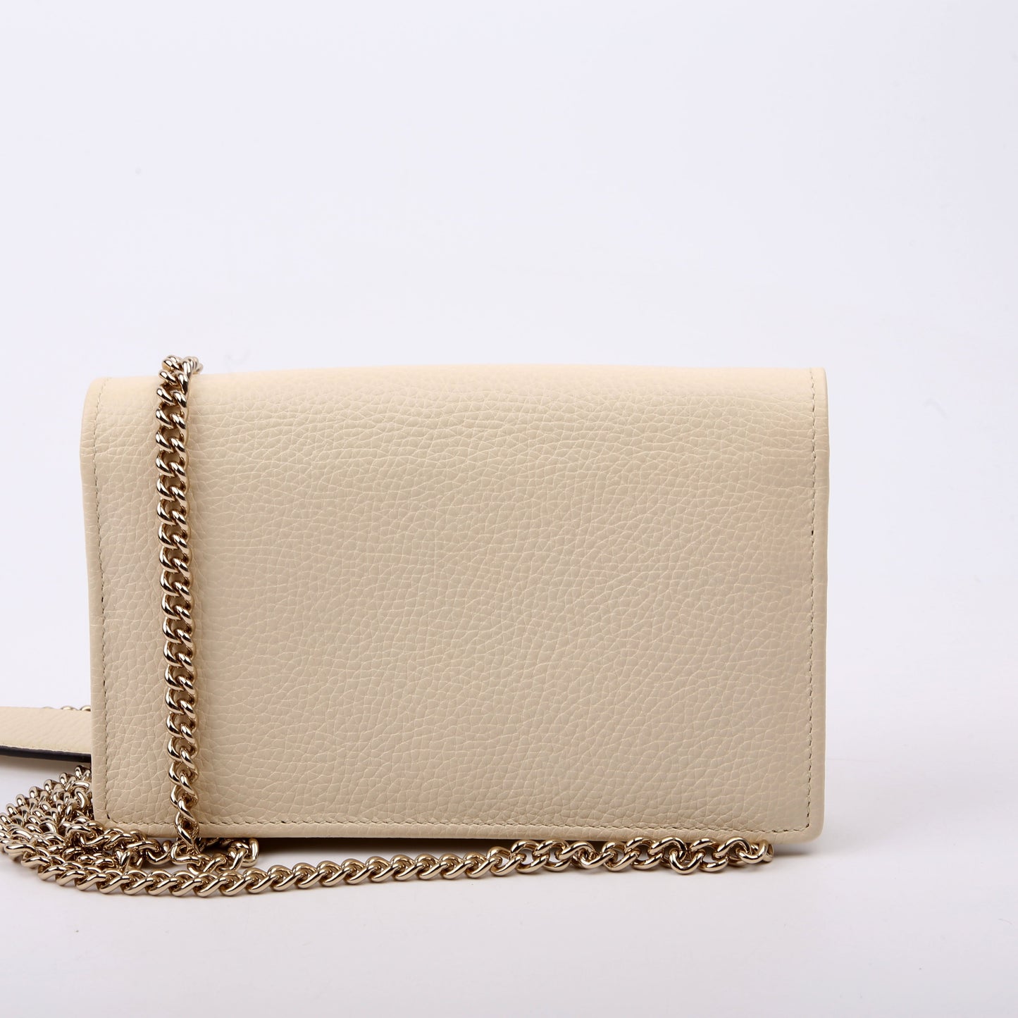 Gucci 598211 Soho WOC Cream Bag
