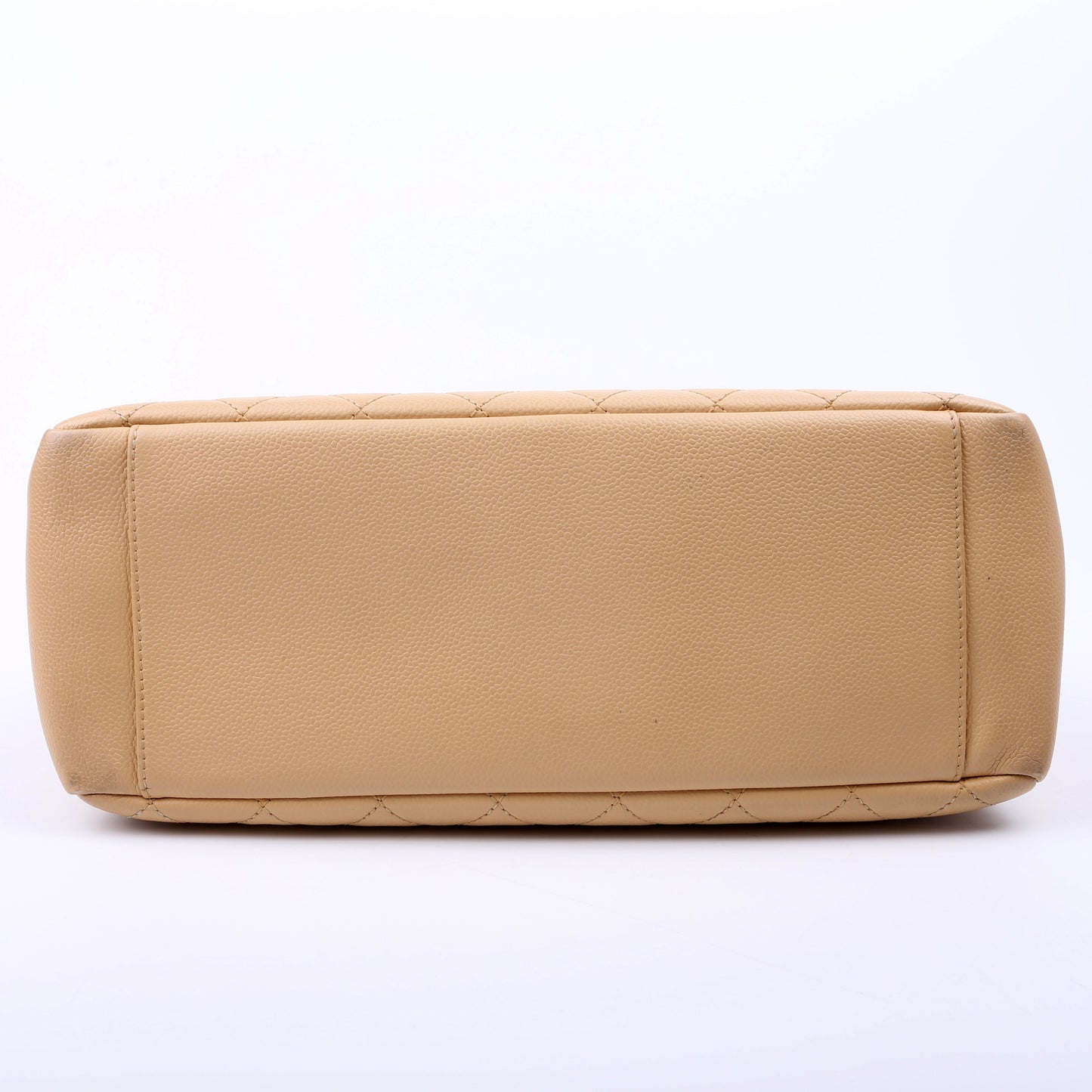 Chanel Grand Shopping Tote Caviar Tan Bag