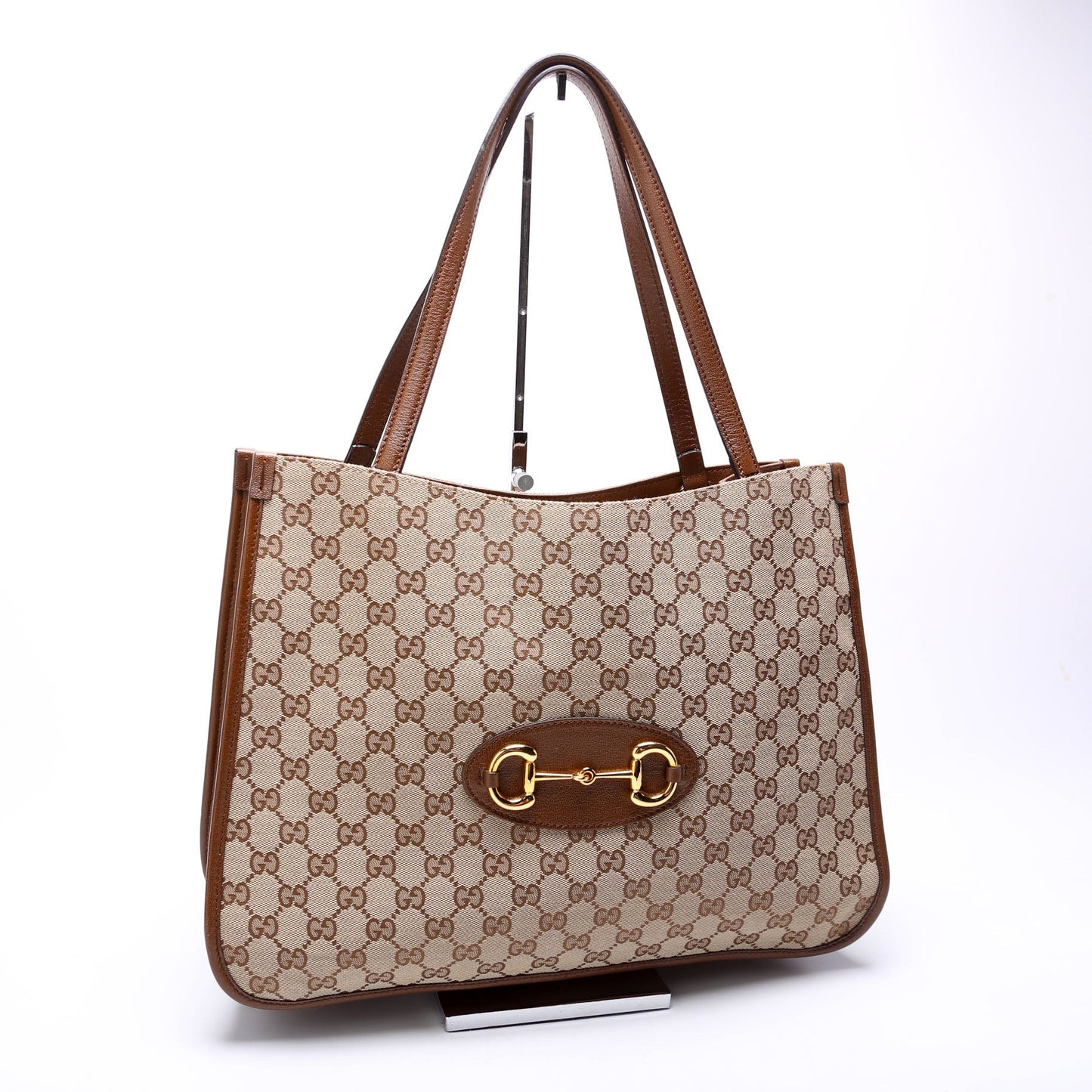 Gucci 623694 1955 Horsebit Tote Brown Bag