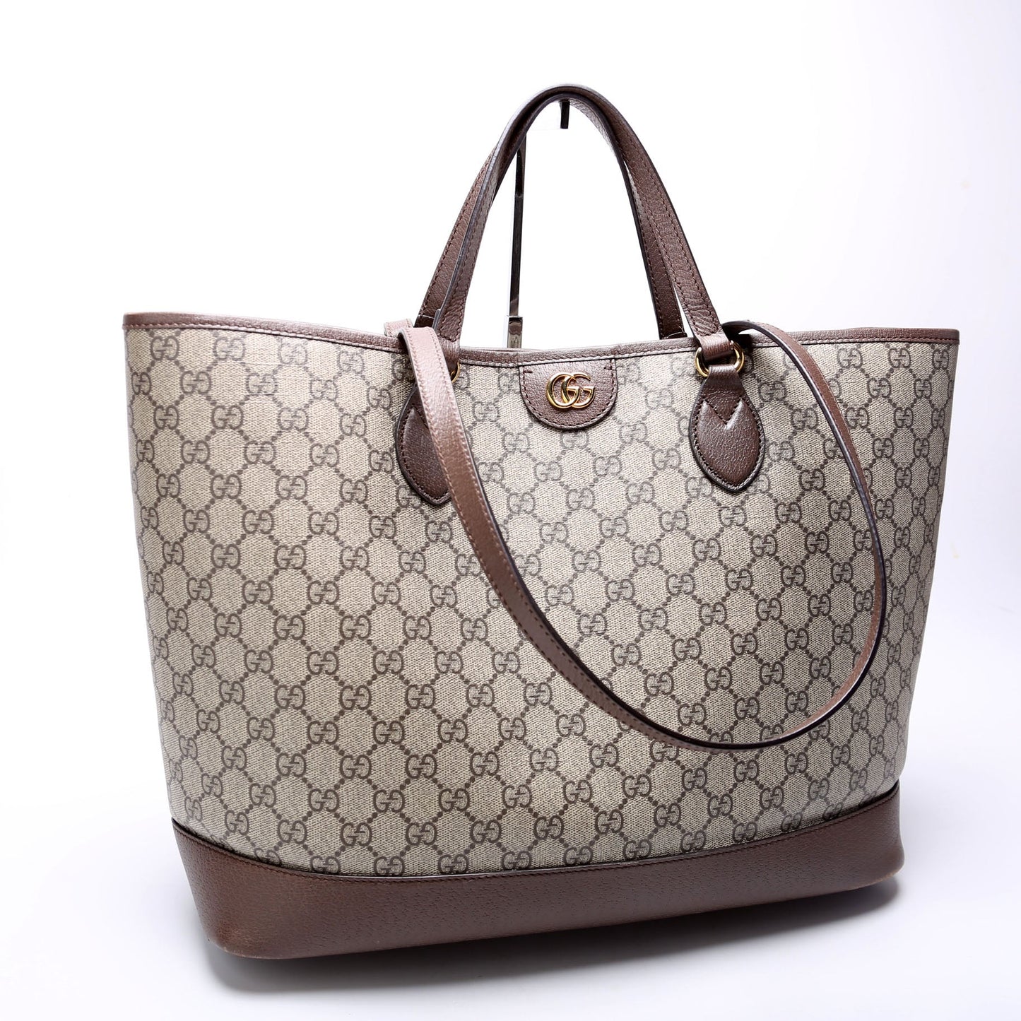 Gucci 778598 Ophidia GG Supreme Tote Large Brown Bag