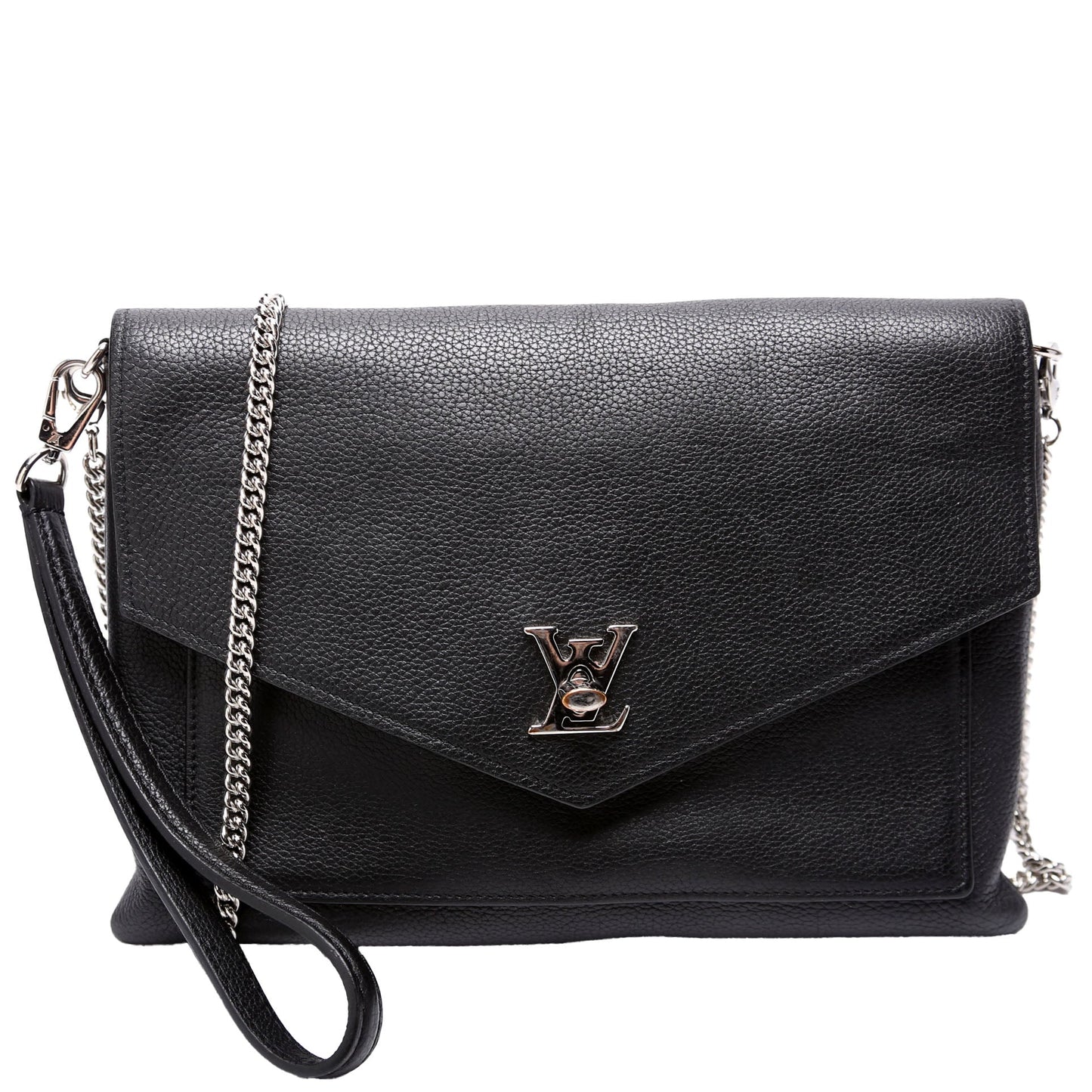 Louis Vuitton Mylockme Pochette Chain/Wrist Black