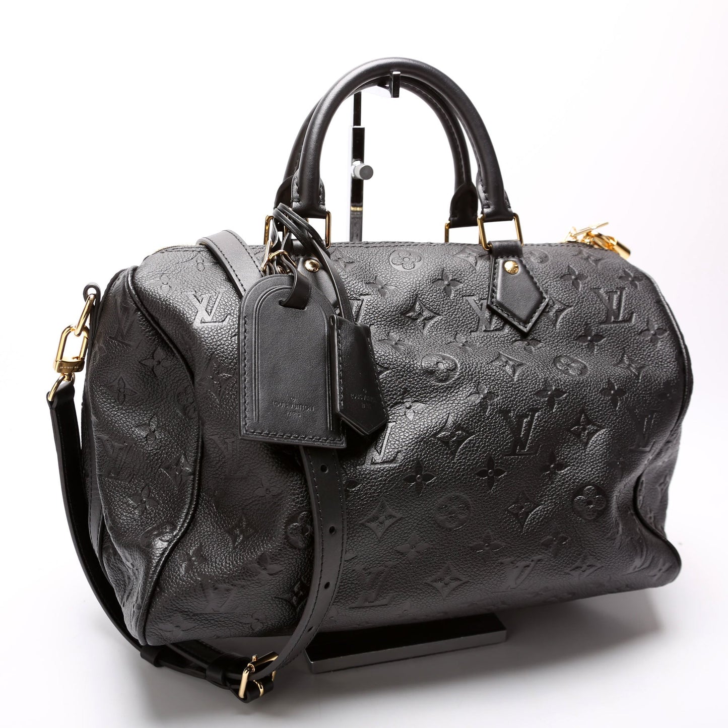 Louis Vuitton Soft Speedy 30 Empreinte Black