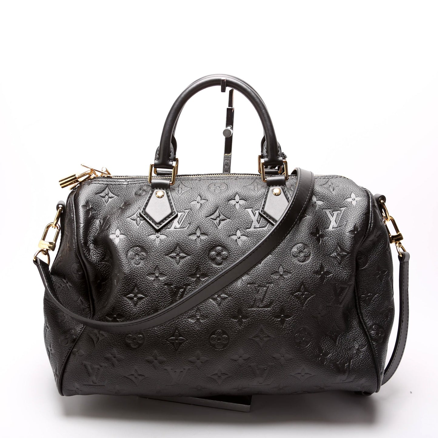 Louis Vuitton Soft Speedy 30 Empreinte Black