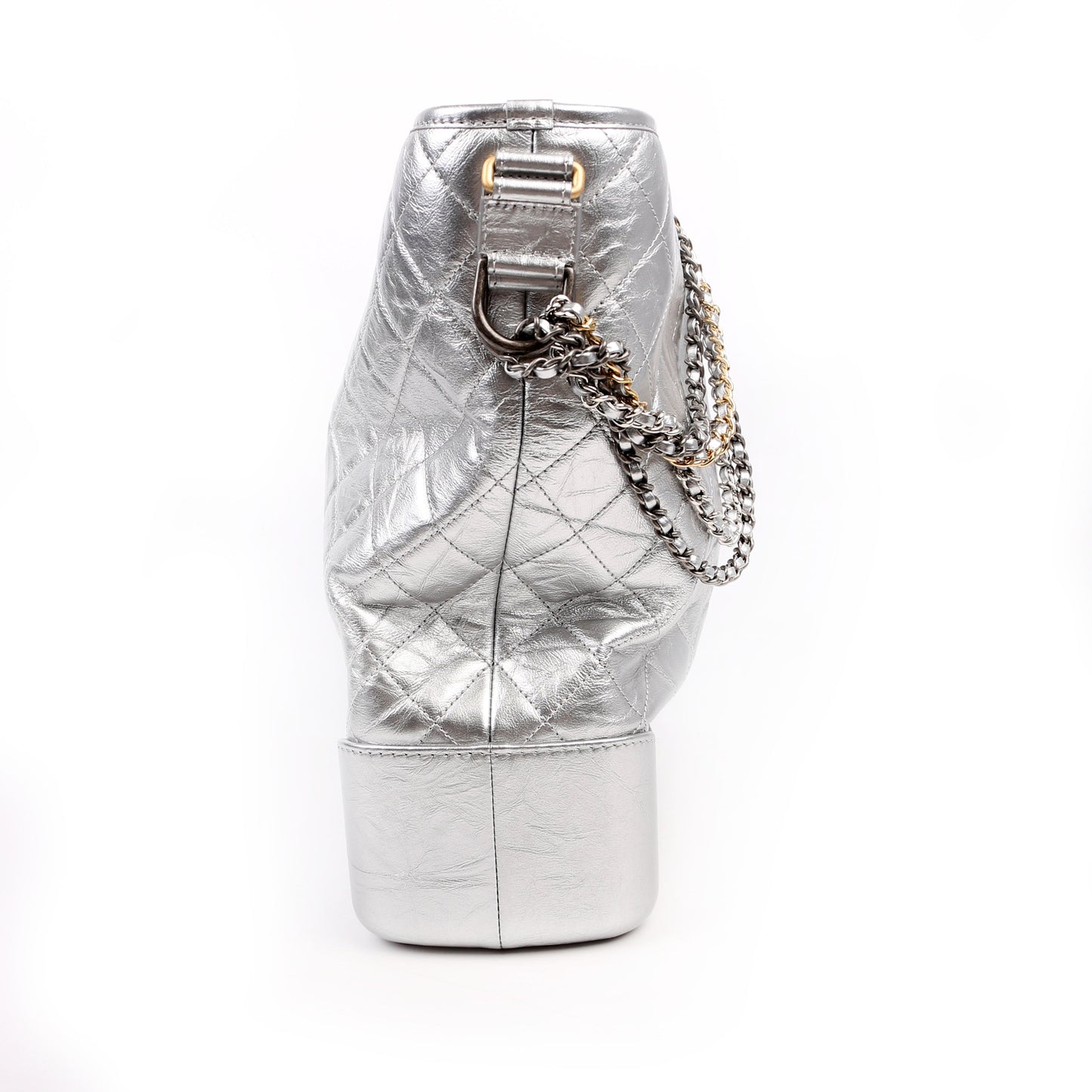 Chanel Gabrielle Hobo Large Silver Bag