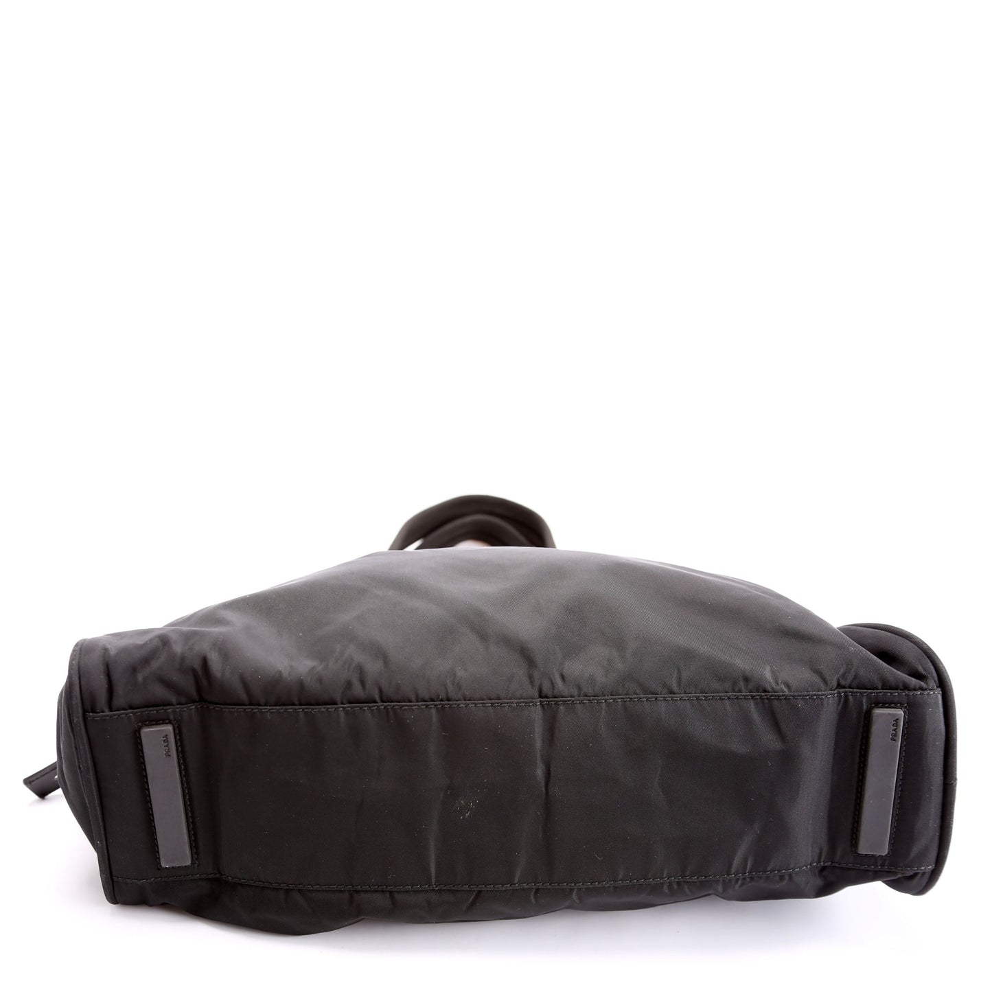 Prada Nylon Top Handle Vintage Black Bag