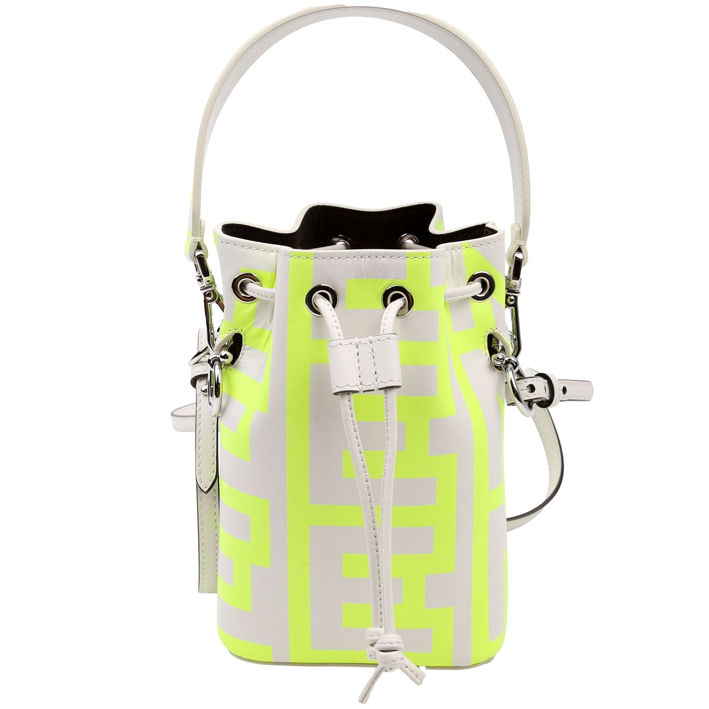 Fendi x Marc Jacobs Mon Tresor Mini Bucket Leather 8BS010 Yellow Bag