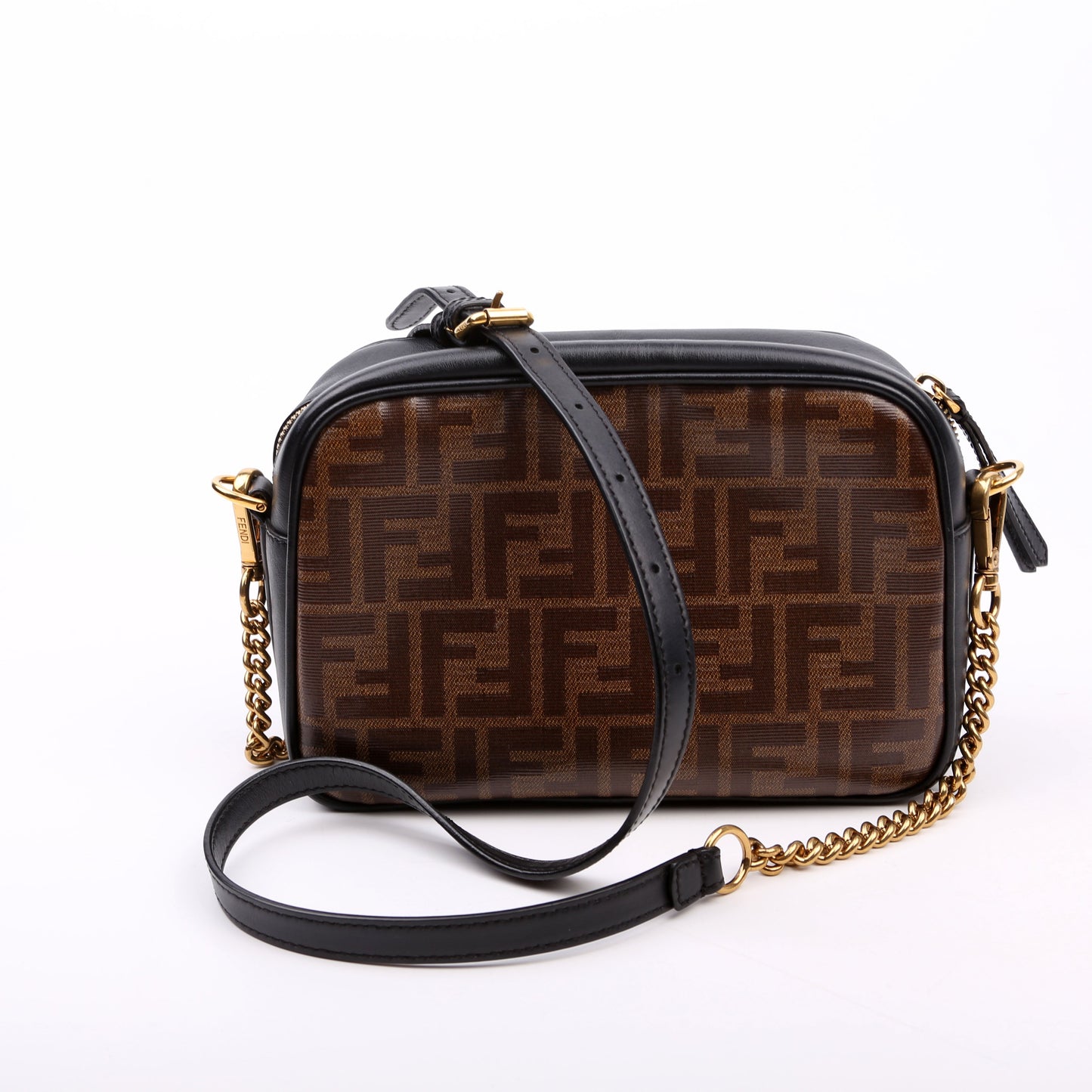 Fendi 8BT287 Coated Canvas Small Camera Bag