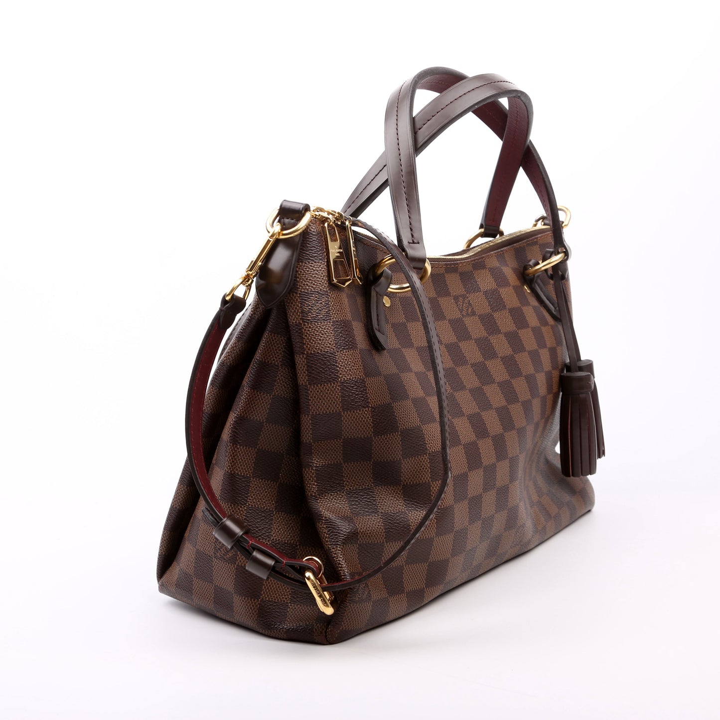 Louis Vuitton Lymington Damier Ebene Burgundy