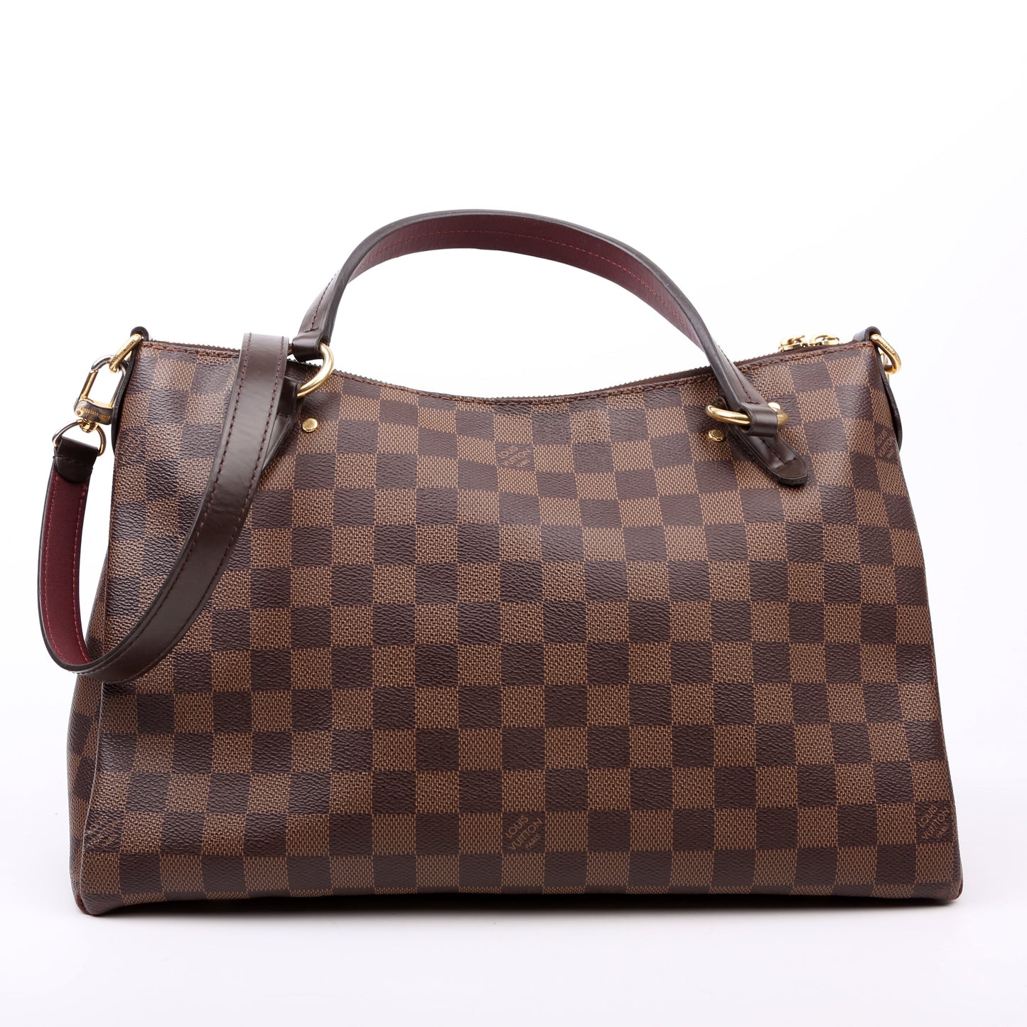 Louis Vuitton Lymington Damier Ebene Burgundy