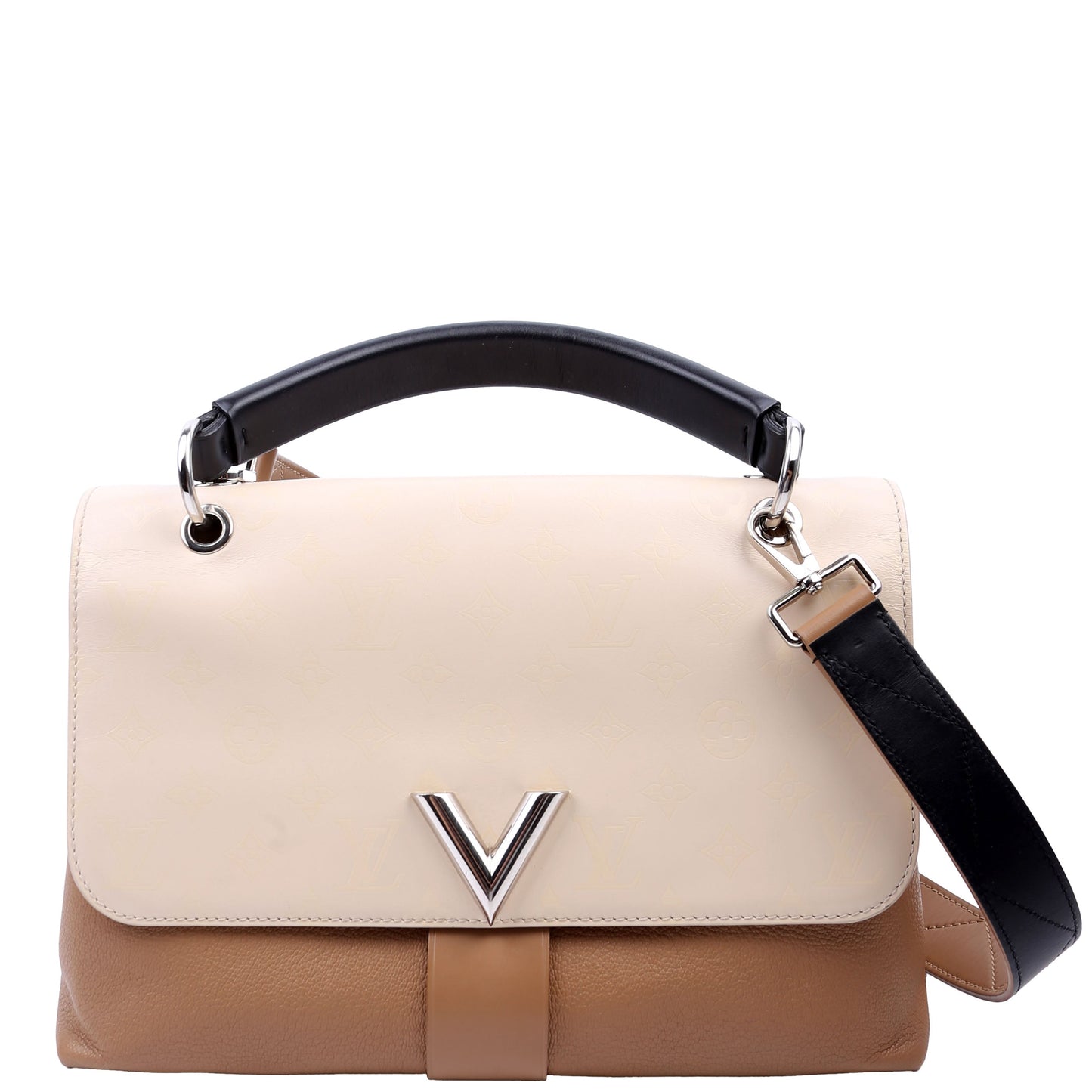Louis Vuitton Very One Handle monogram Calfskin Tan
