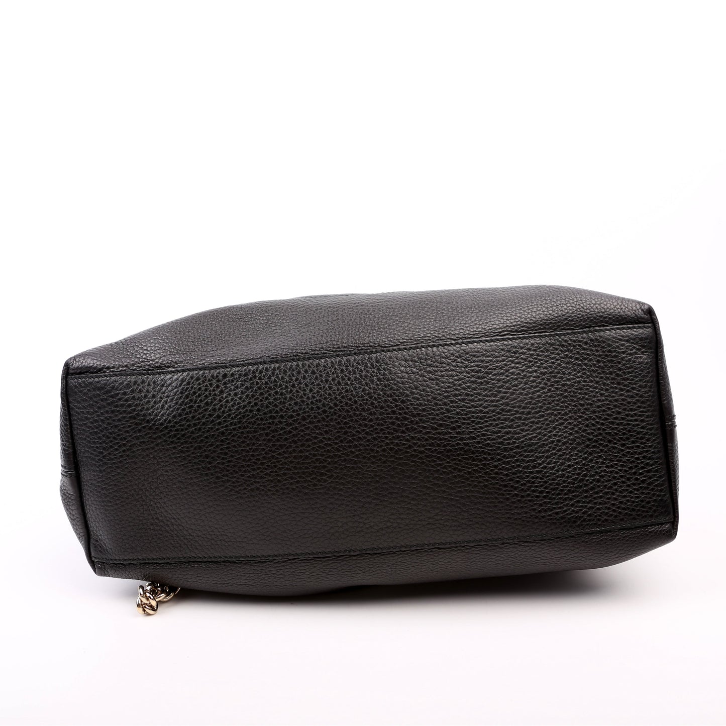 Gucci 308982 Soho Leather Shoulder Medium Black Bag