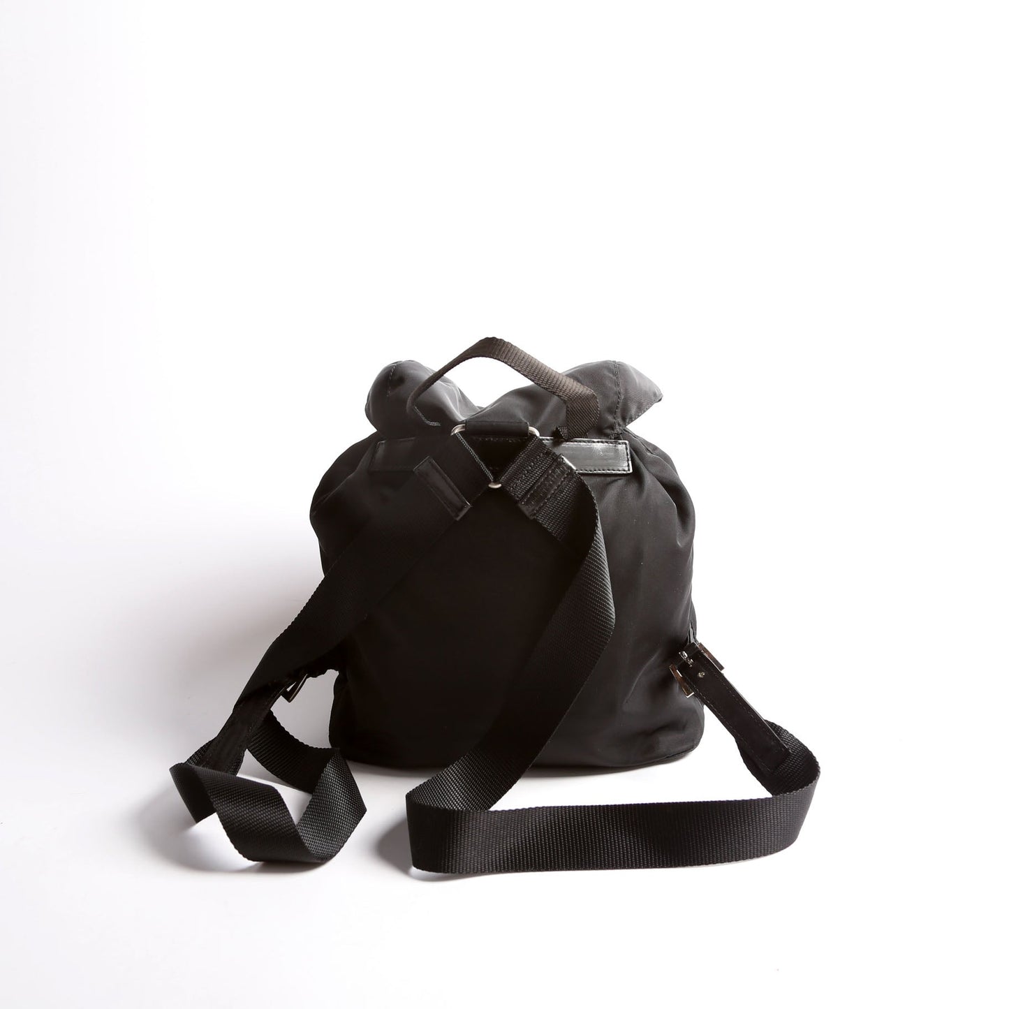 Prada Nylon Backpack Small Black Bag