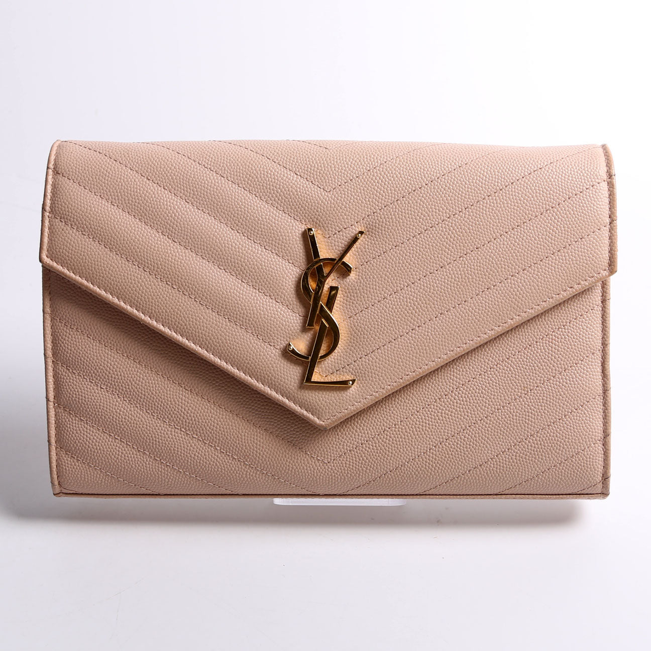 Saint Laurent Grain De Wallet 377828 Pink Bag