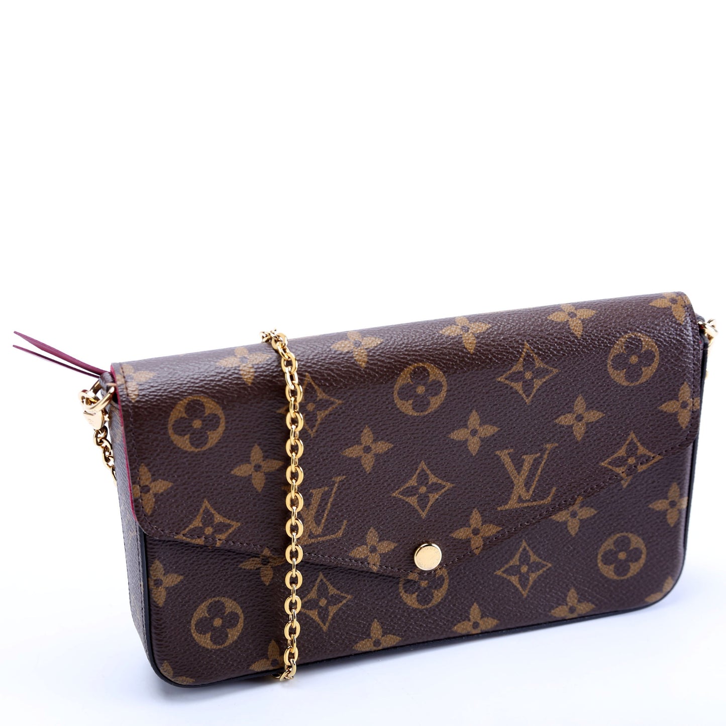 Louis Vuitton POchette Felicie Monogram Brown/Berry