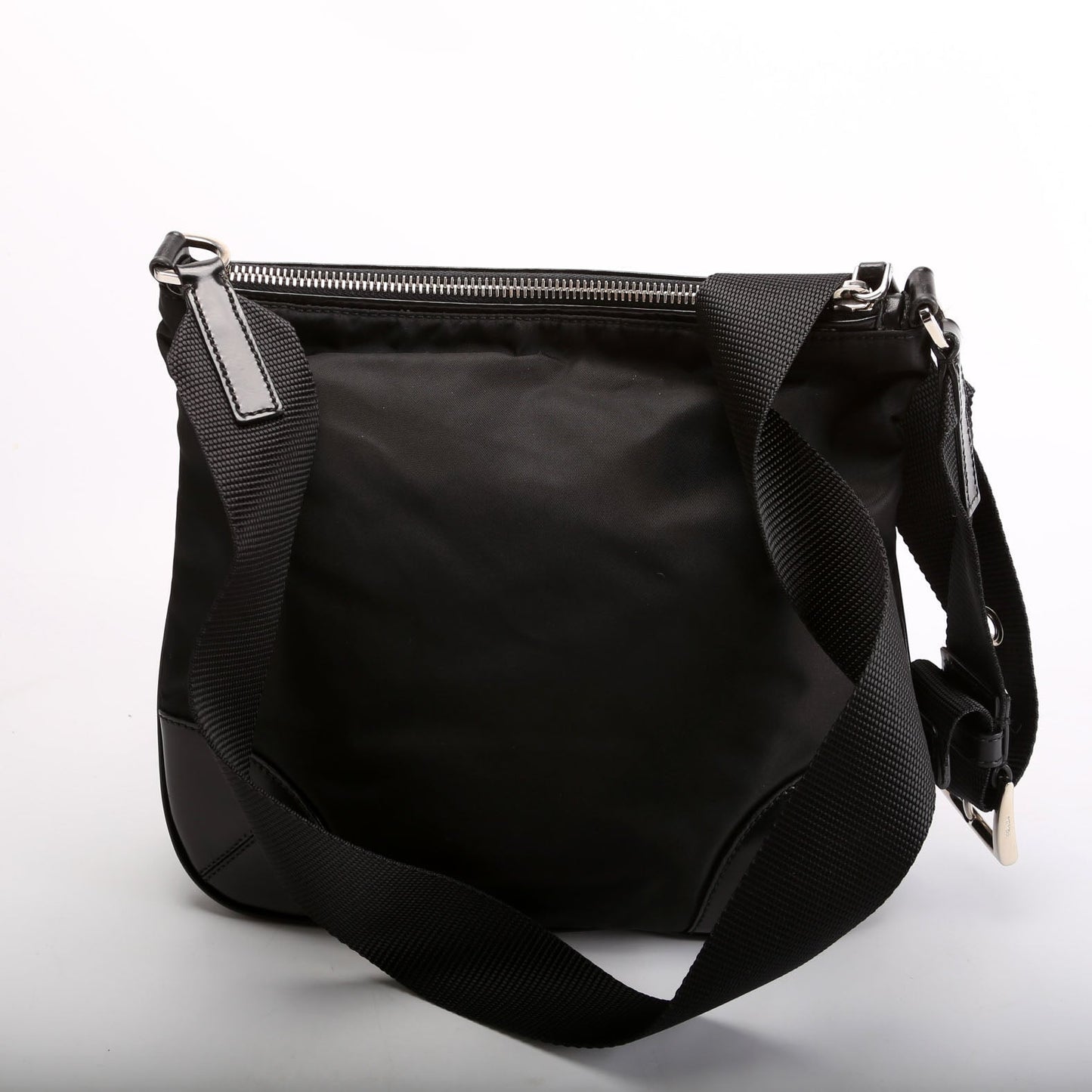 Prada BT0326 Nylon Shoulder Vintage Black Bag