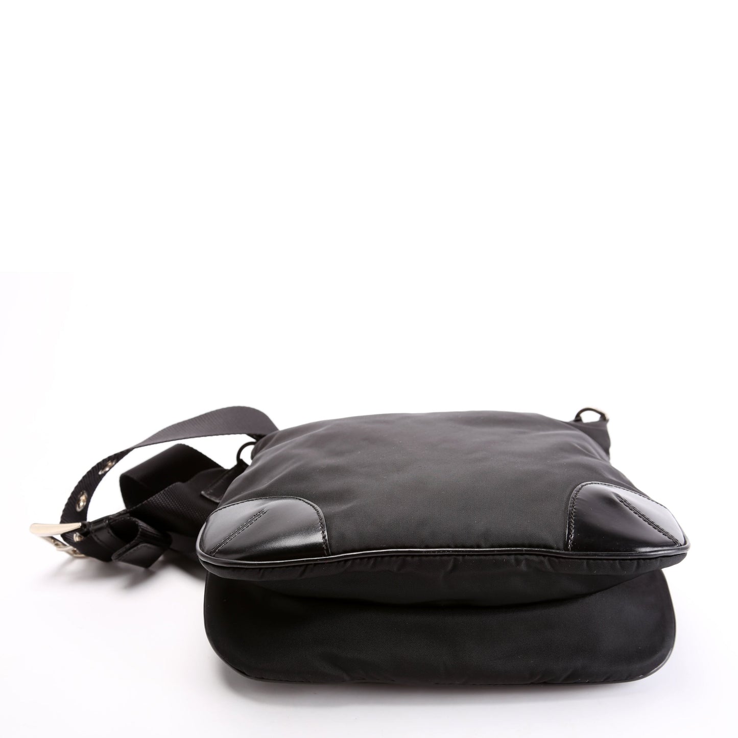 Prada BT0326 Nylon Shoulder Vintage Black Bag