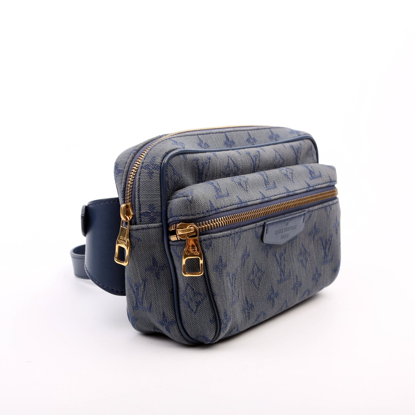 Louis Vuitton Outdoor Bumbag Denim Monogram Blue
