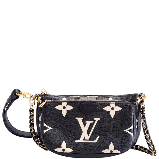 Louis Vuitton Multi Pochette Bicolor Empreinte