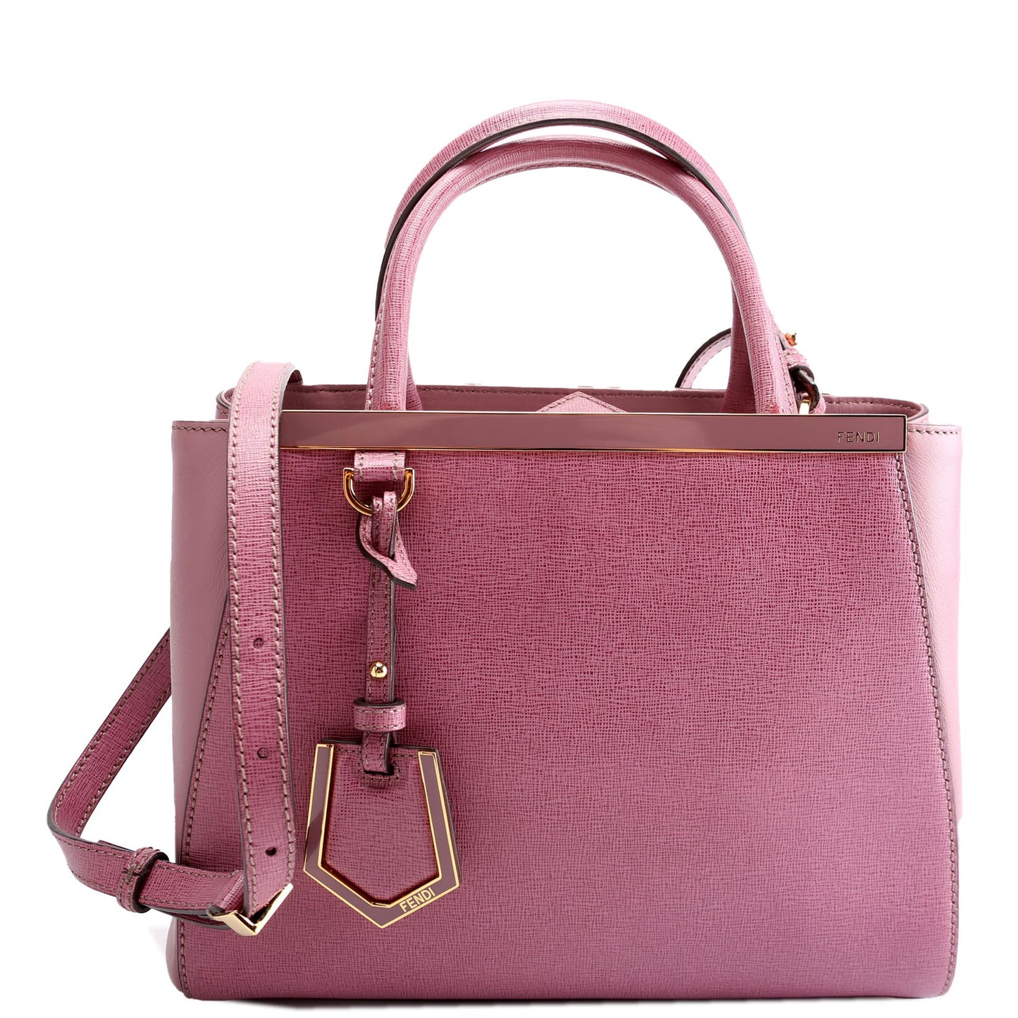 Fendi 2 Jours Petite Purple Bag