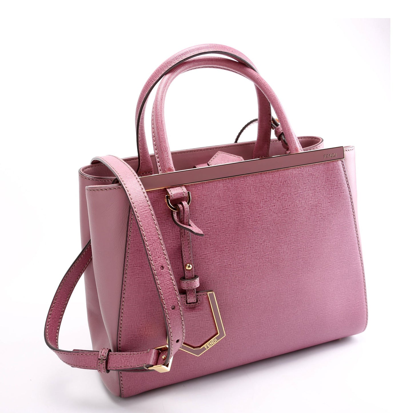 Fendi 2 Jours Petite Purple Bag