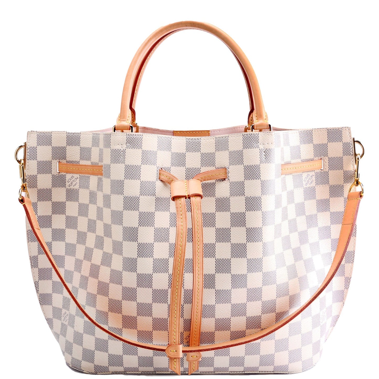 Louis Vuitton Girolata Damier Azur Pink